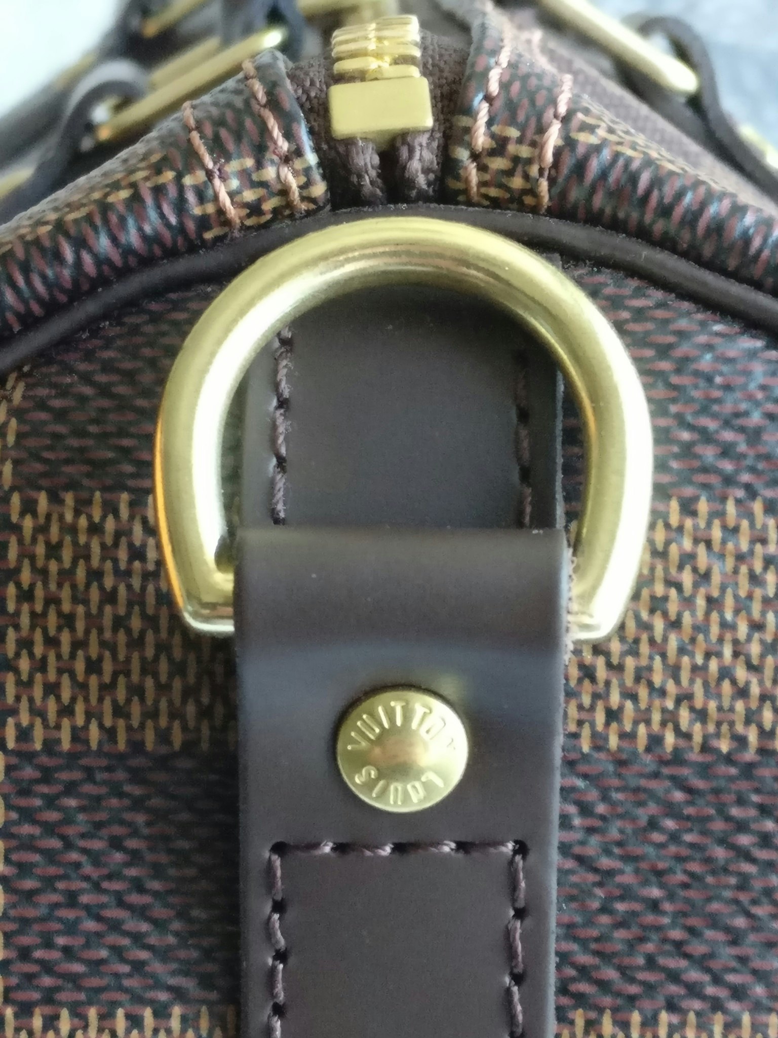 Louis Vuitton Speedy 35 Bandouliere damier ebene