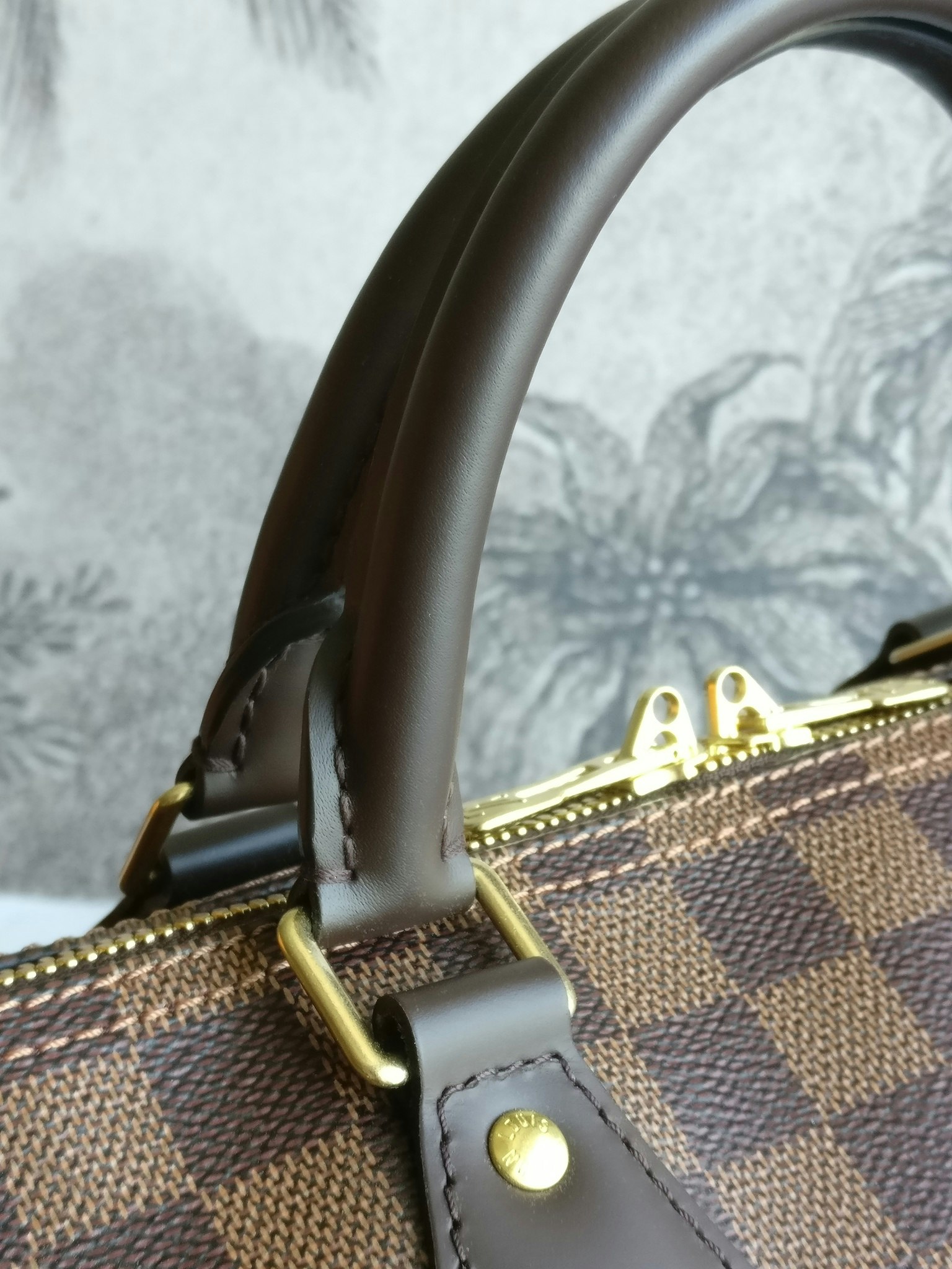 Louis Vuitton Speedy 35 Bandouliere damier ebene