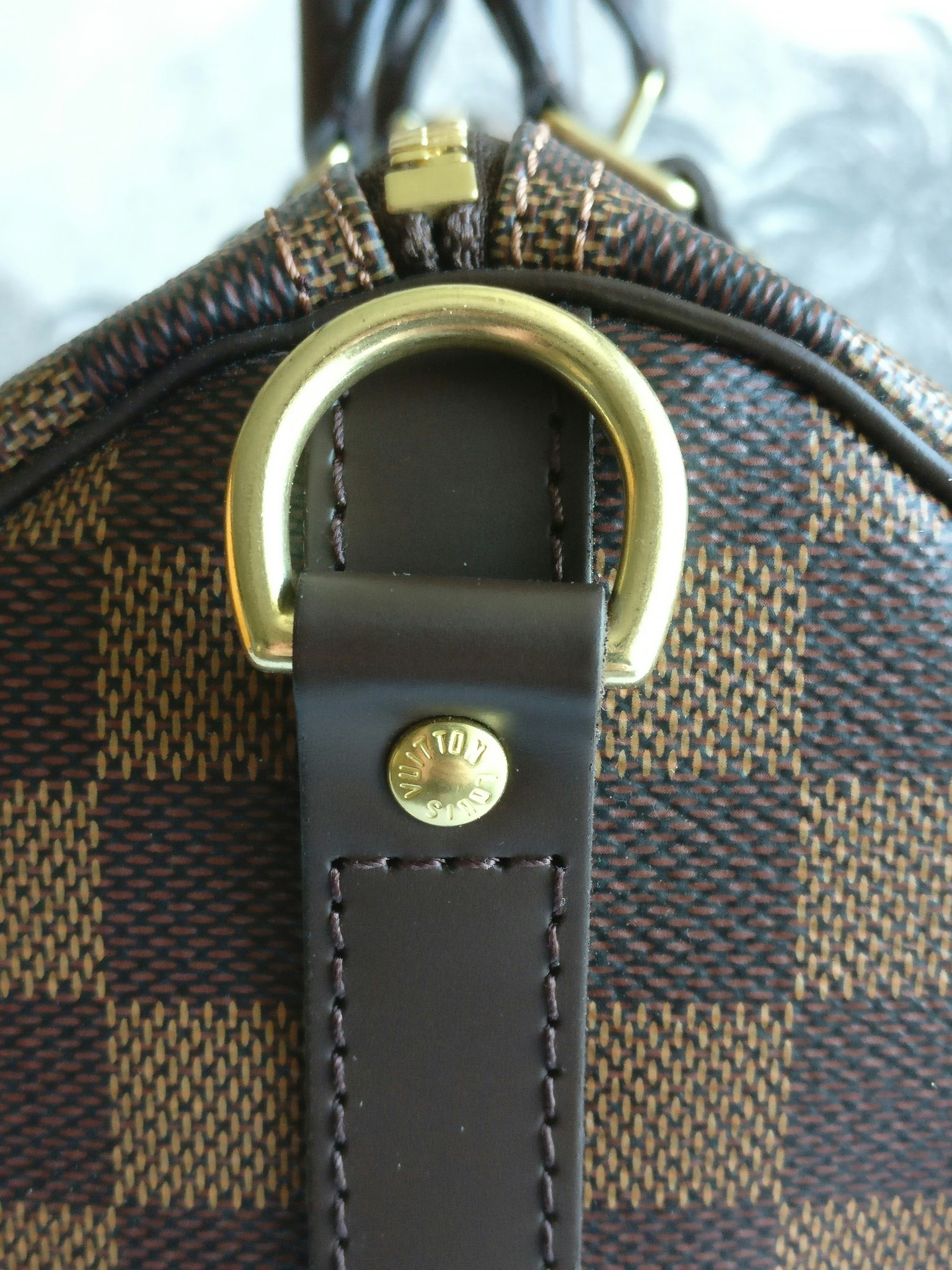 Louis Vuitton Speedy 35 Bandouliere damier ebene