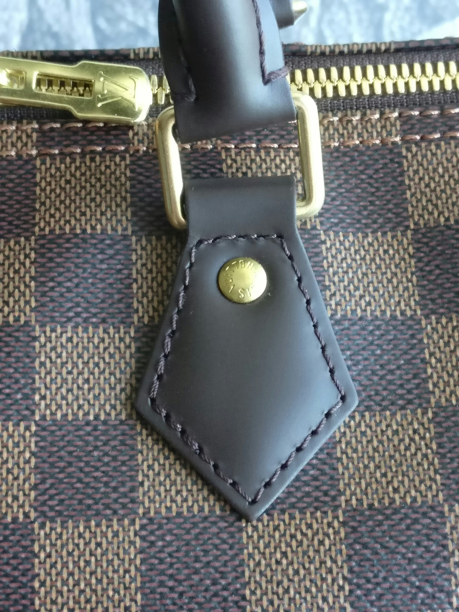 Louis Vuitton Speedy 35 Bandouliere damier ebene