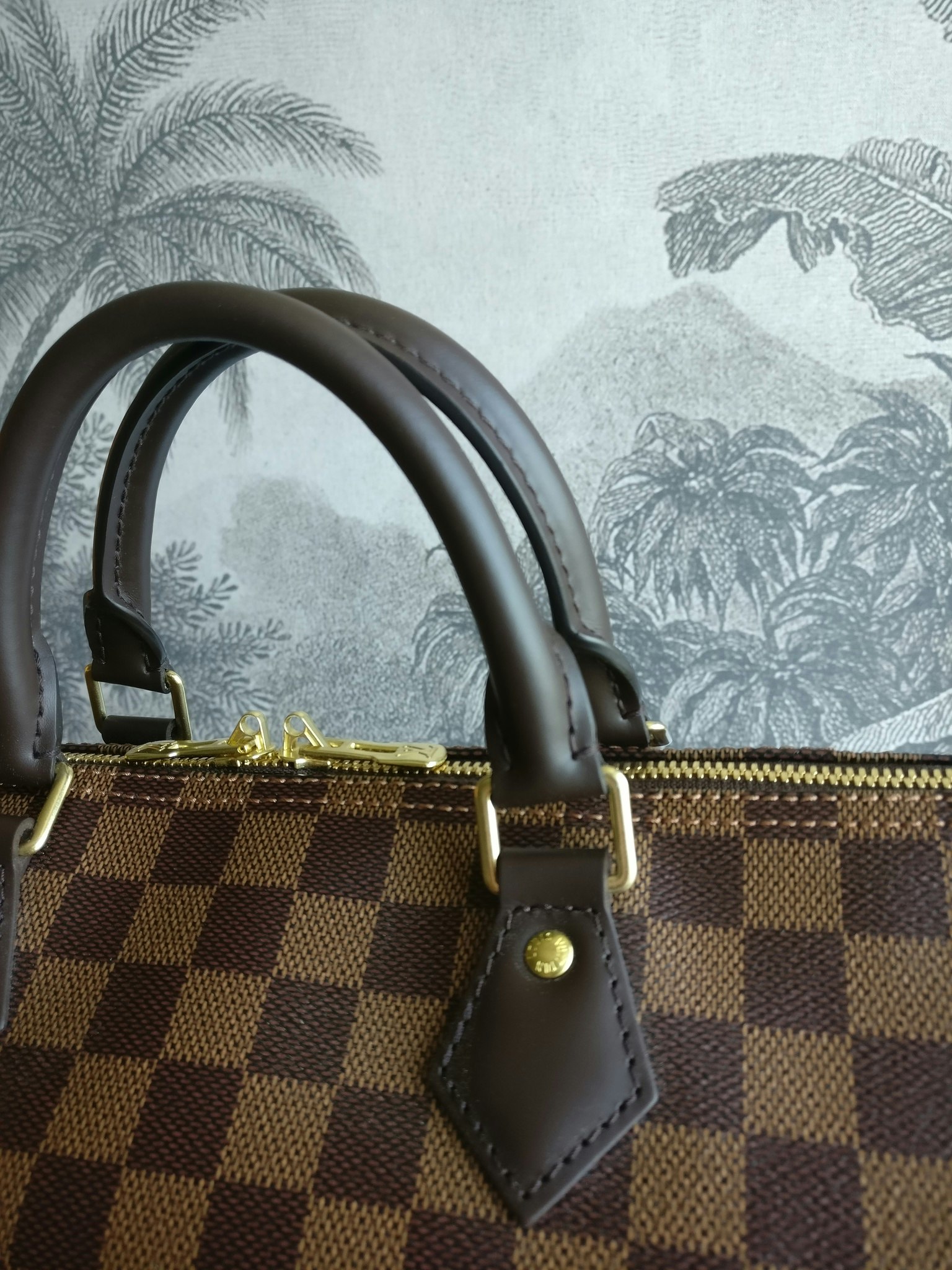 Louis Vuitton Speedy 35 Bandouliere damier ebene