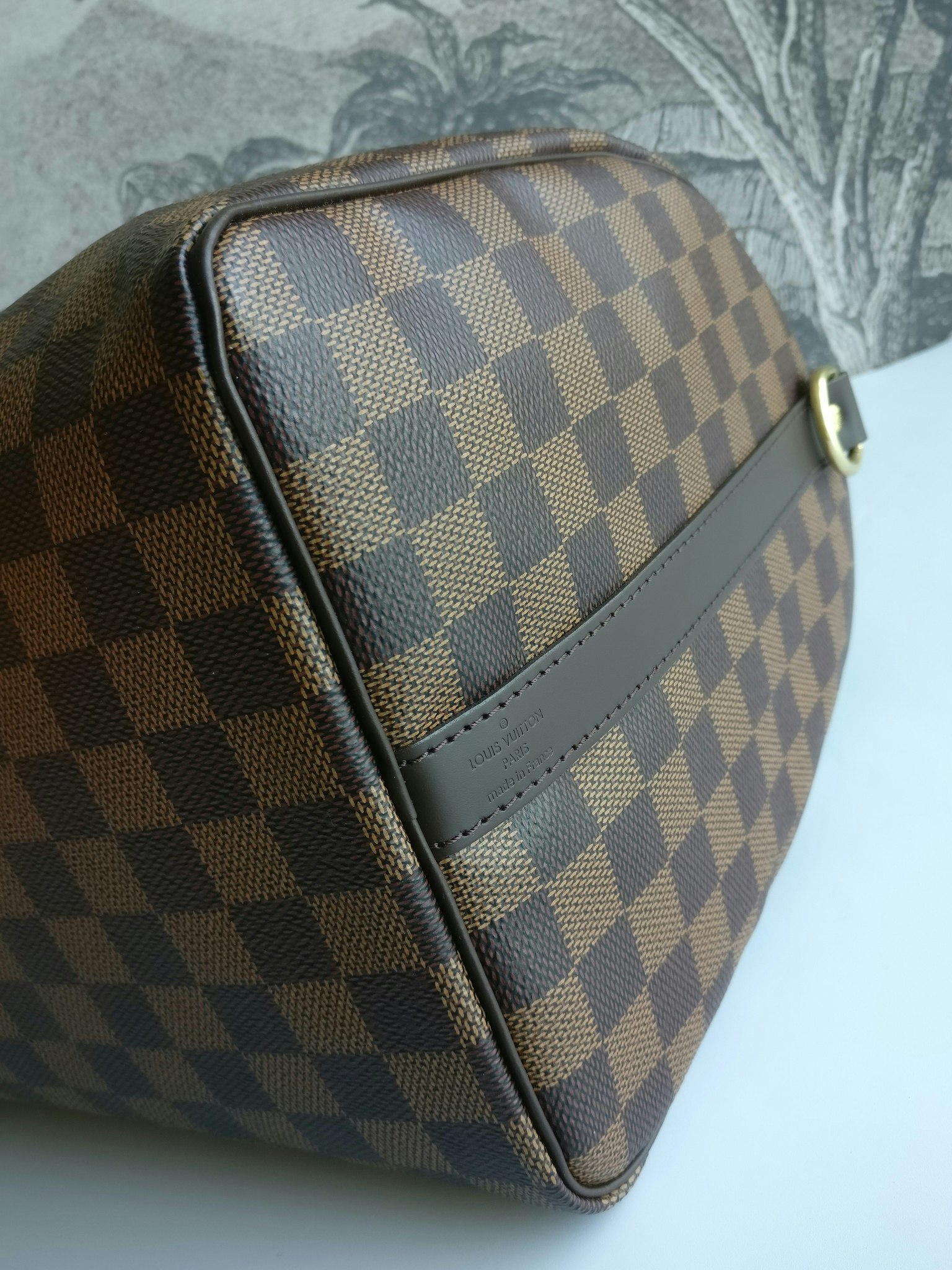Louis Vuitton Speedy 35 Bandouliere damier ebene