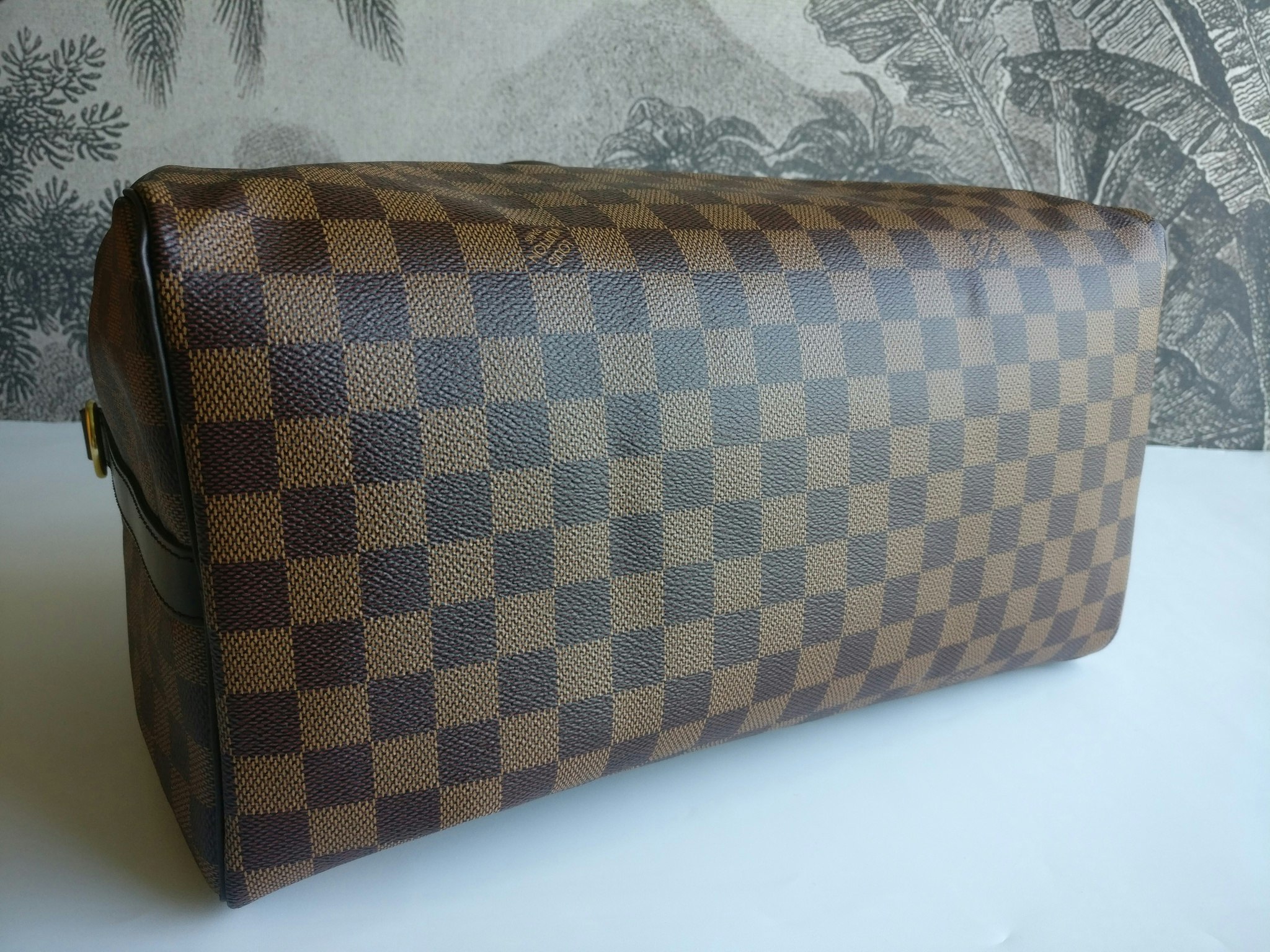 Louis Vuitton Speedy 35 Bandouliere damier ebene