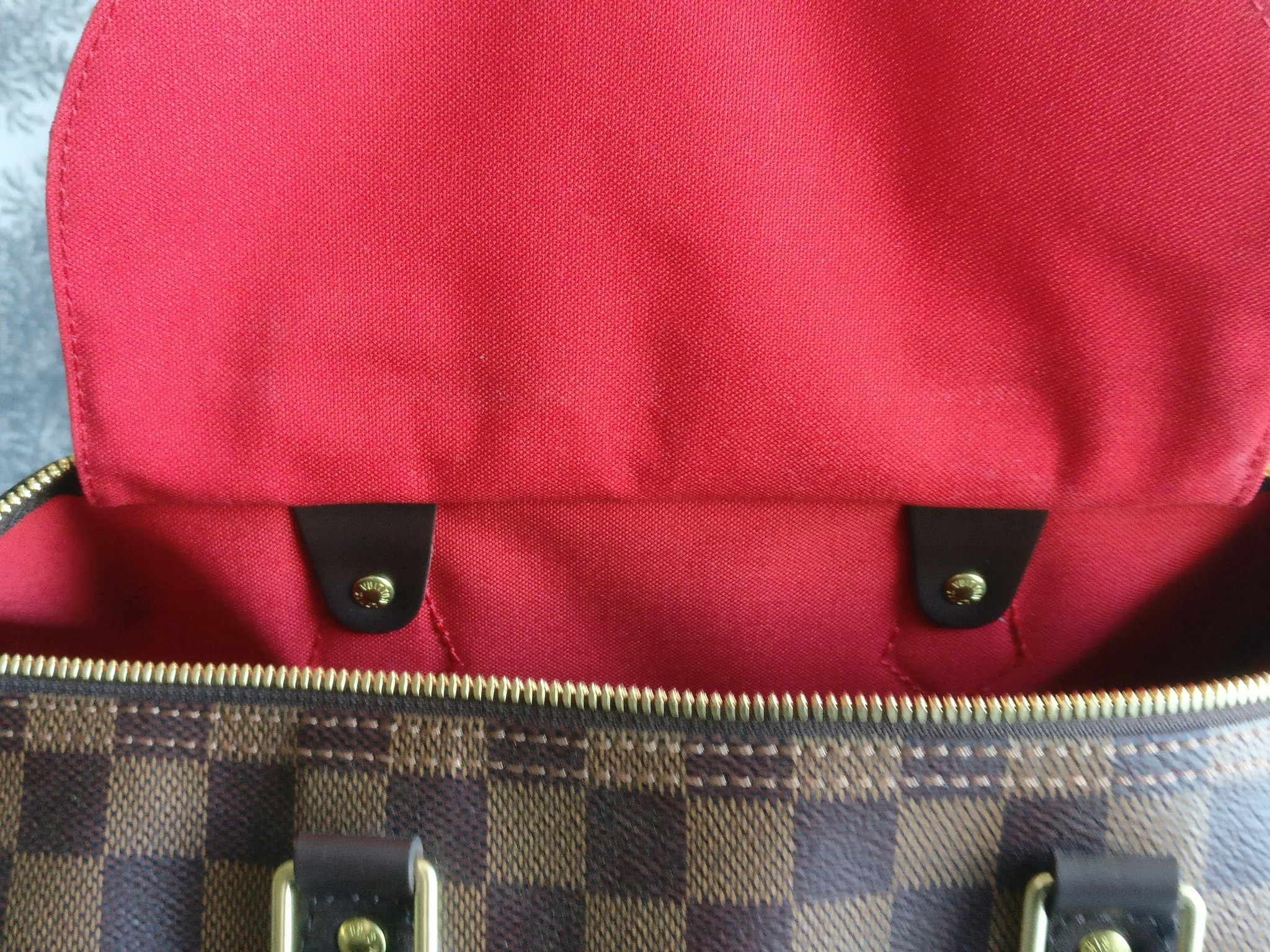 Louis Vuitton Speedy 35 Bandouliere damier ebene