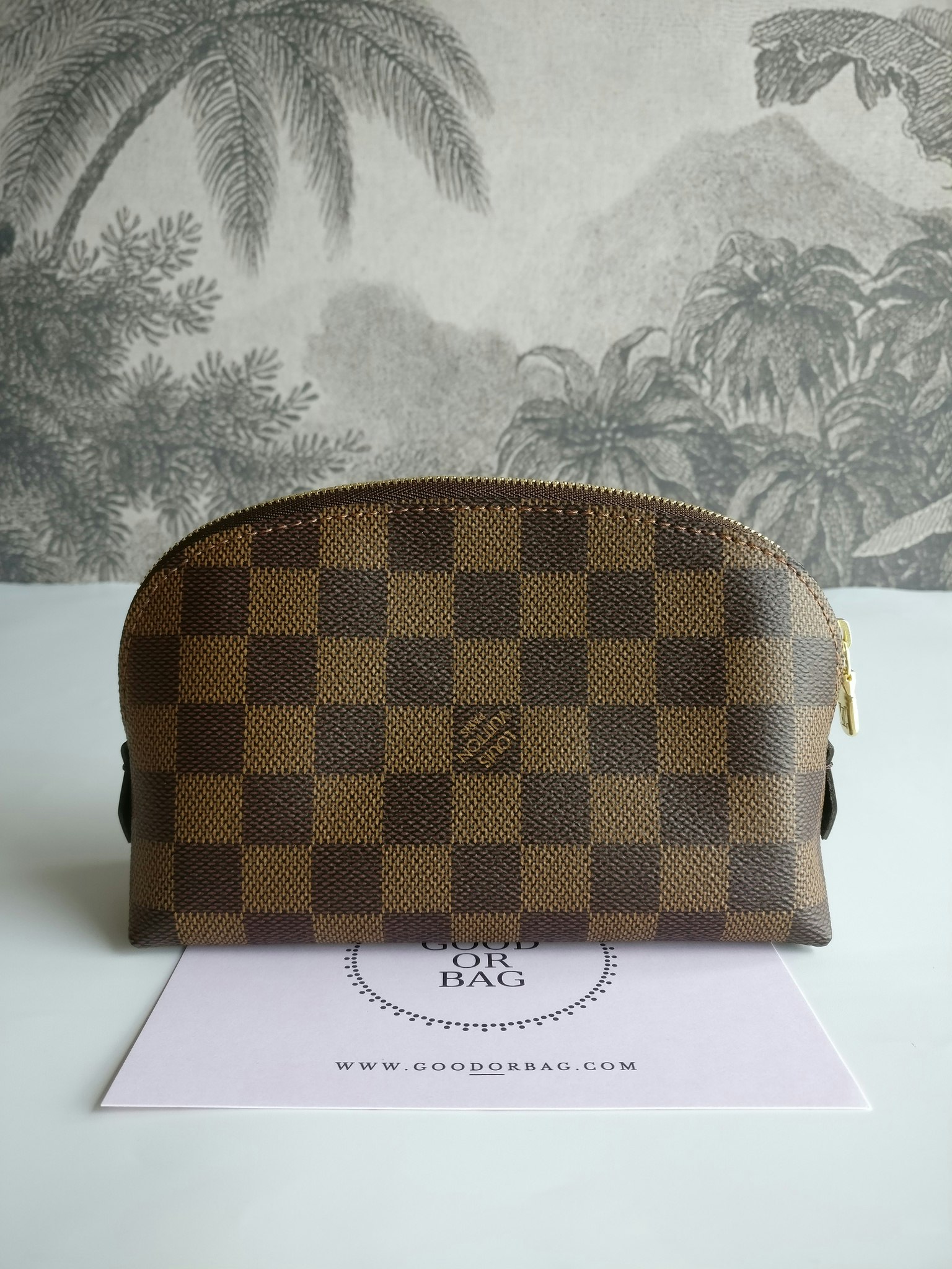 Louis Vuitton Cosmetic Pouch PM damier ebene