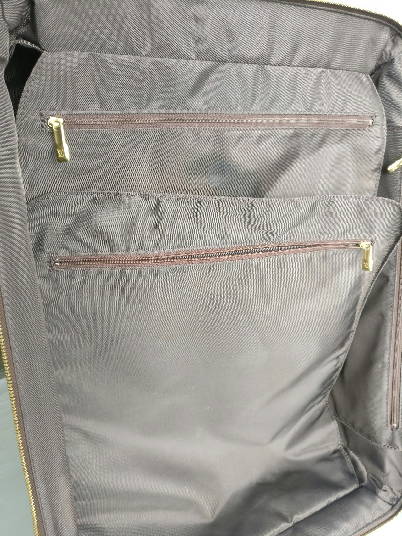 Louis Vuitton Pegase 55 with bag cover
