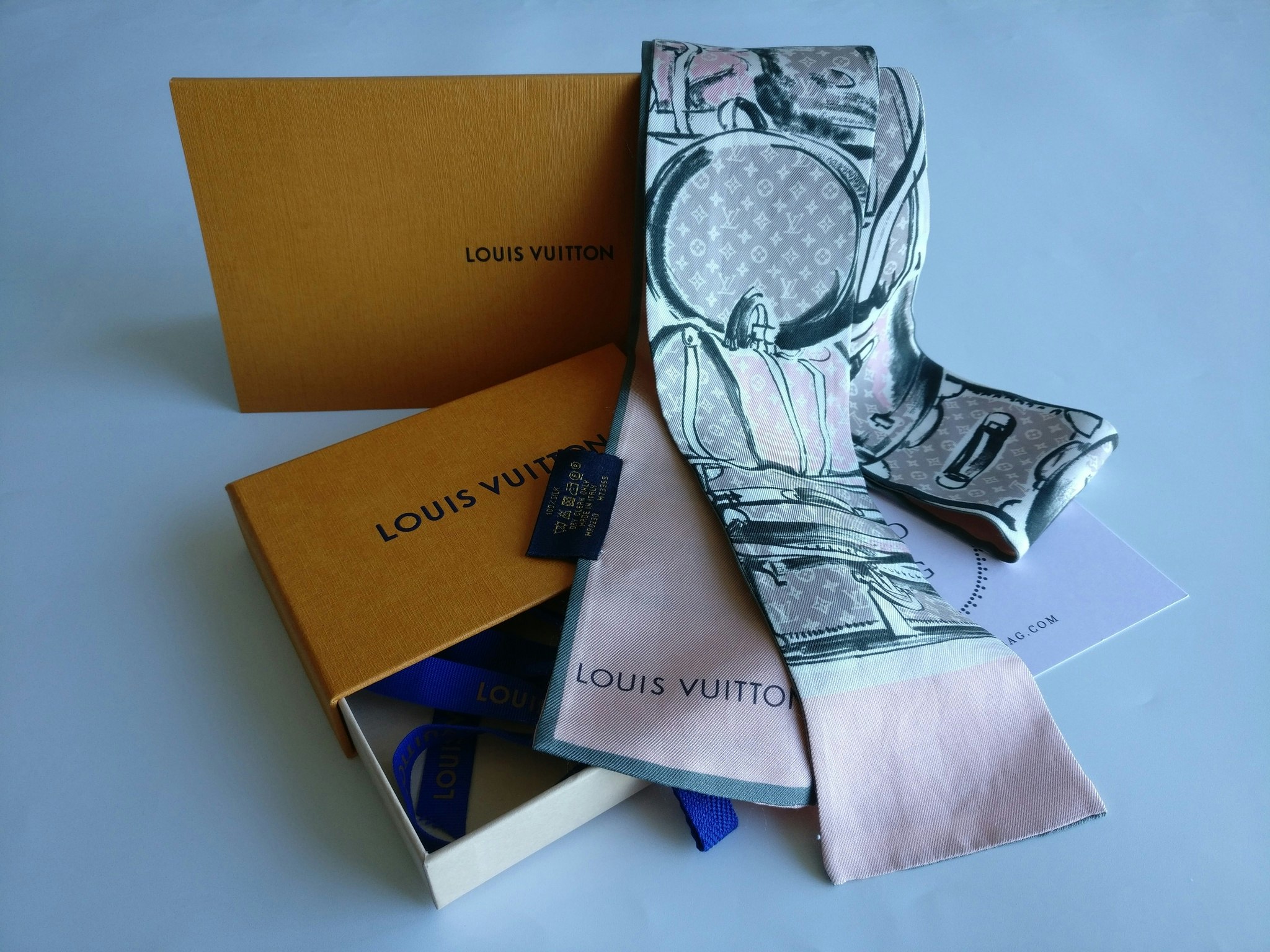 Louis Vuitton Silk Bandeau Trunks Rose Poudre