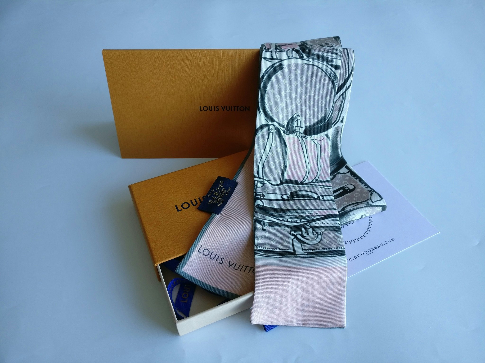 Louis Vuitton Silk Bandeau Trunks Rose Poudre