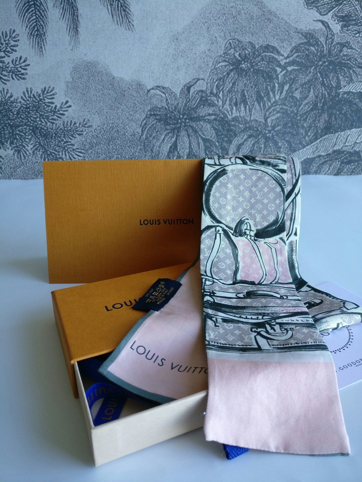 Louis Vuitton Silk Bandeau Trunks Rose Poudre
