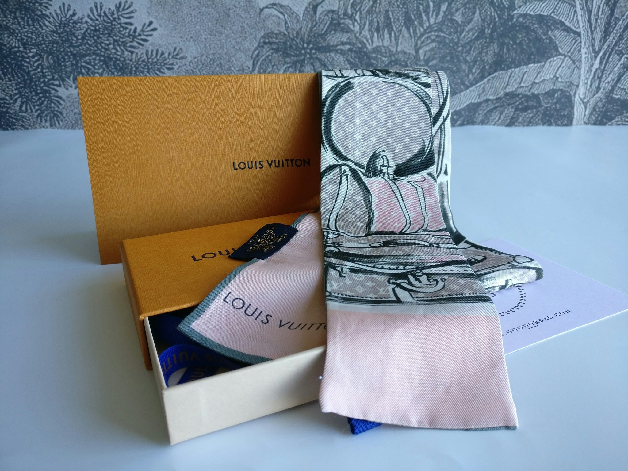 Louis Vuitton Silk Bandeau Trunks Rose Poudre