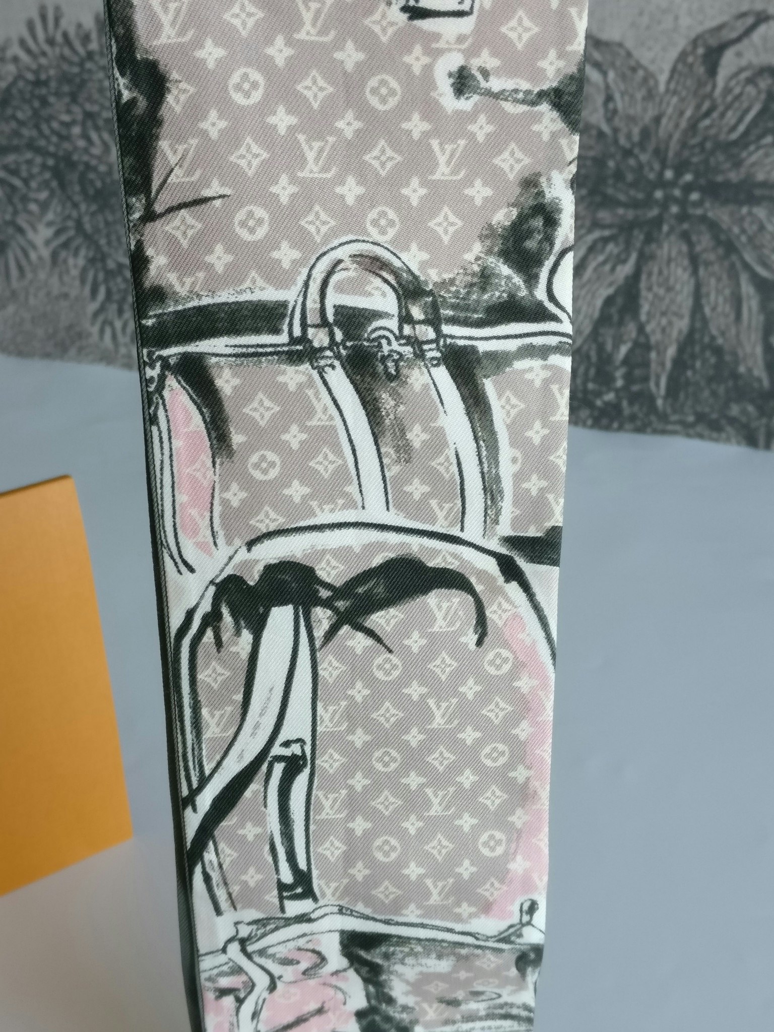 Louis Vuitton Silk Bandeau Trunks Rose Poudre