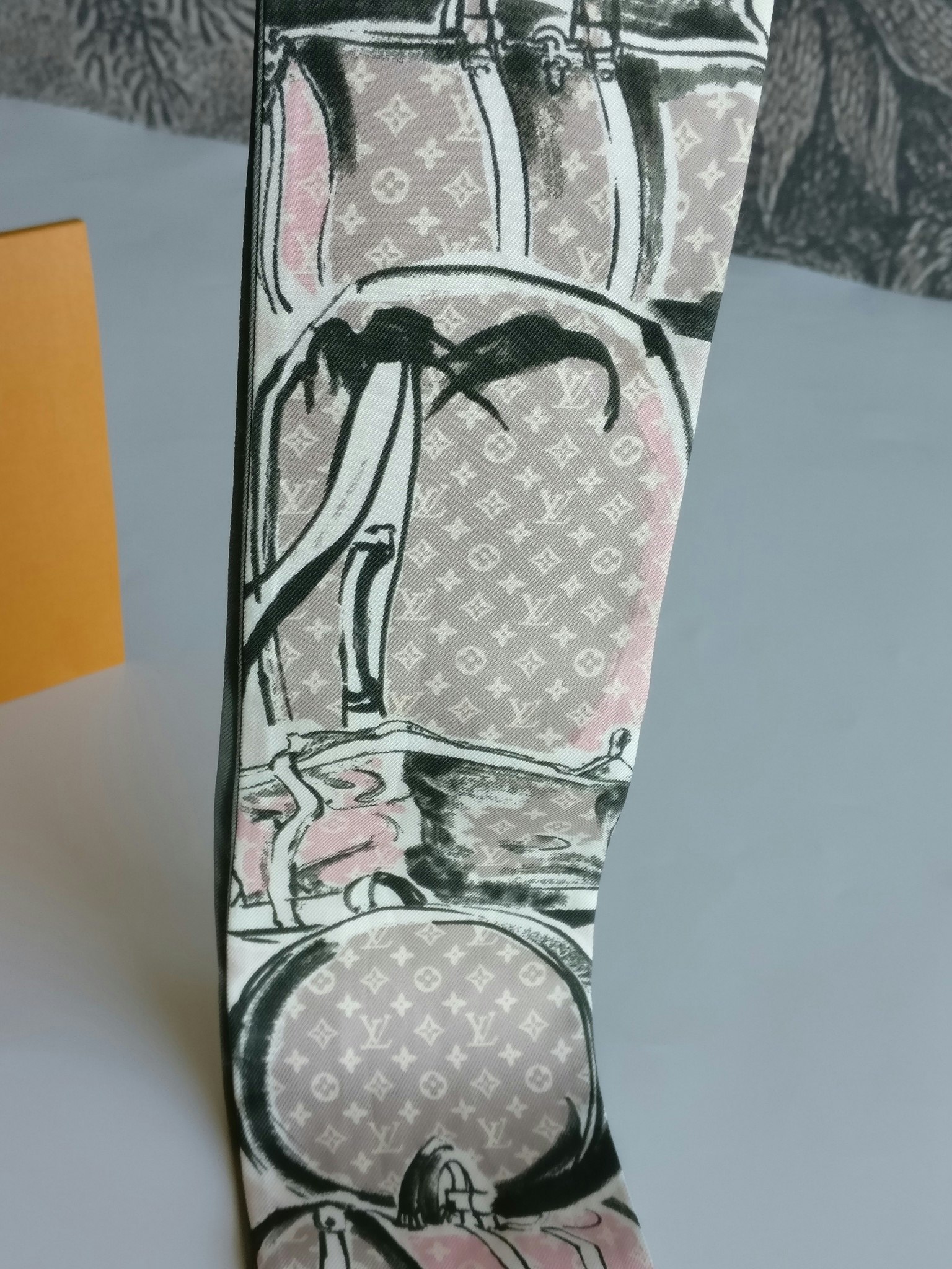 Louis Vuitton Silk Bandeau Trunks Rose Poudre