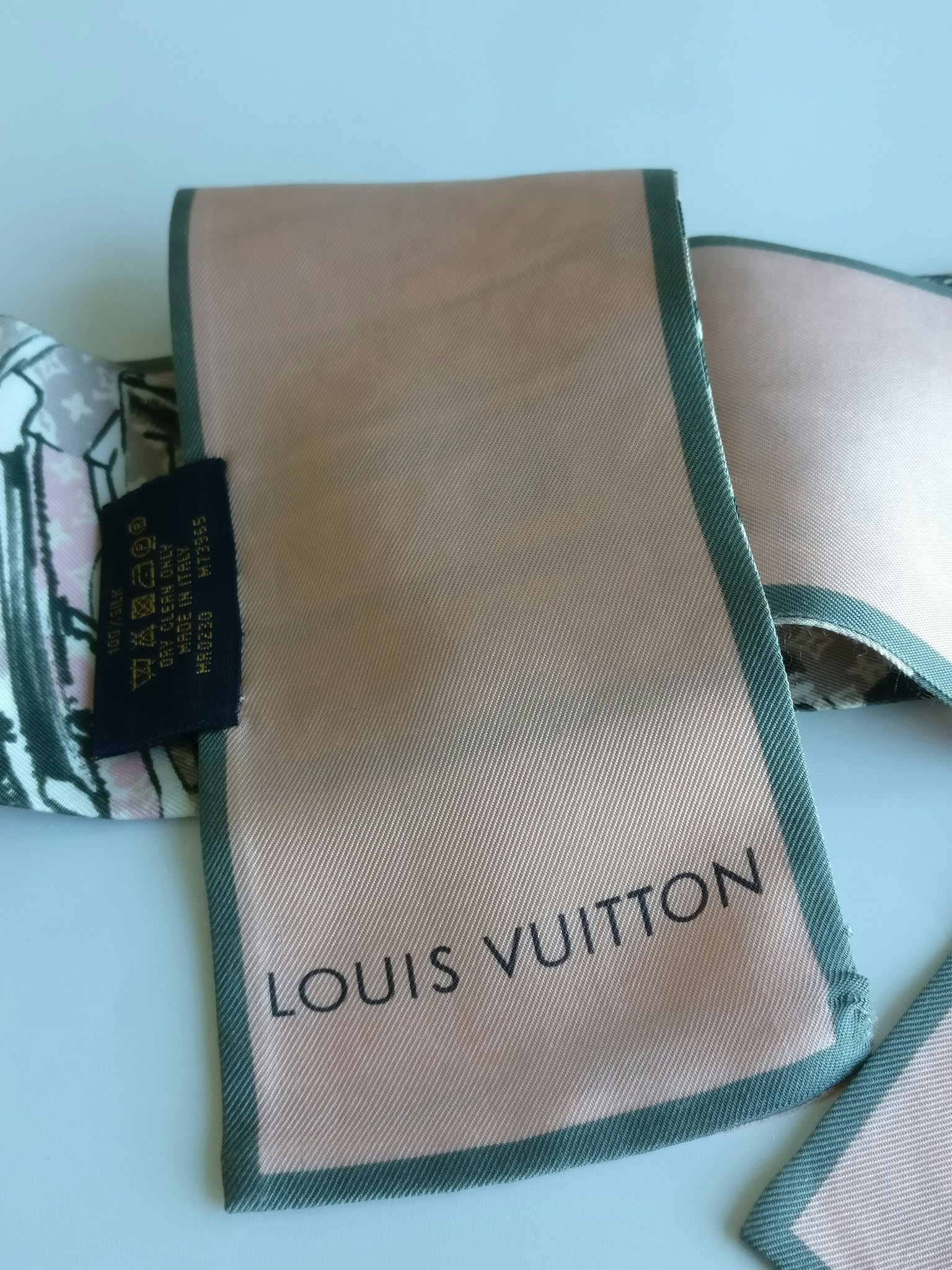 Louis Vuitton Silk Bandeau Trunks Rose Poudre