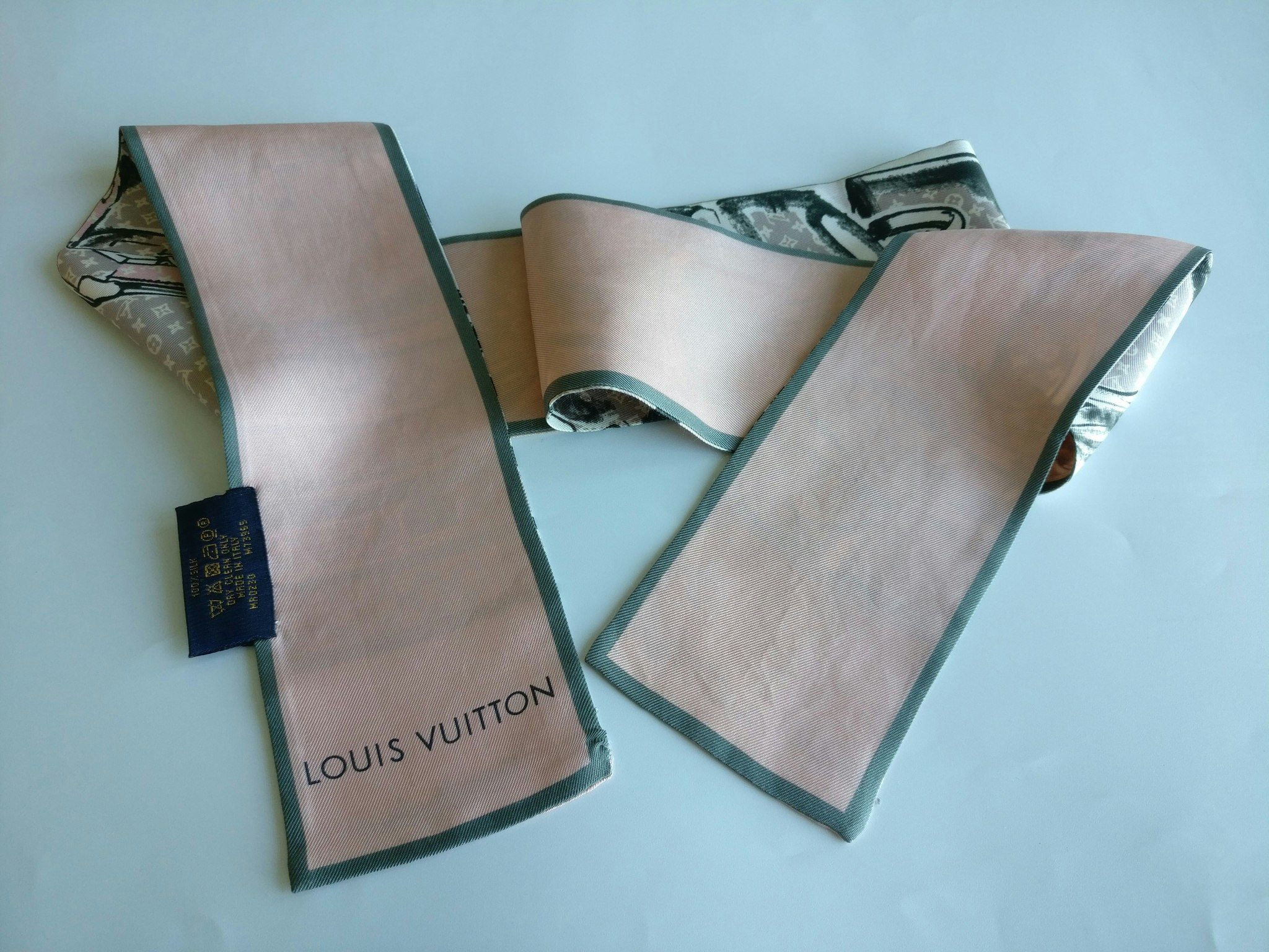 Louis Vuitton Silk Bandeau Trunks Rose Poudre