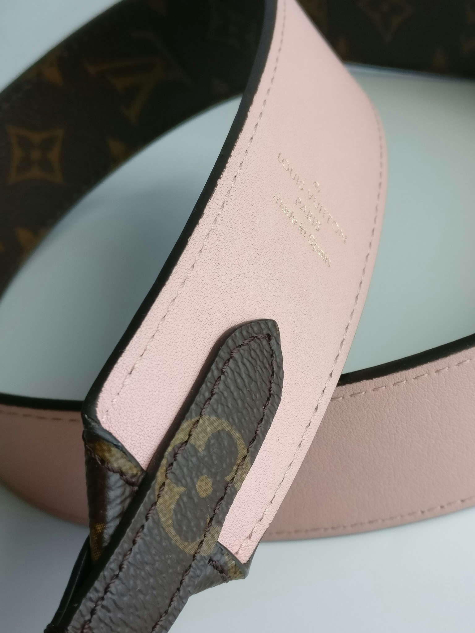 Louis Vuitton Shoulder Strap Monogram Rose Poudre