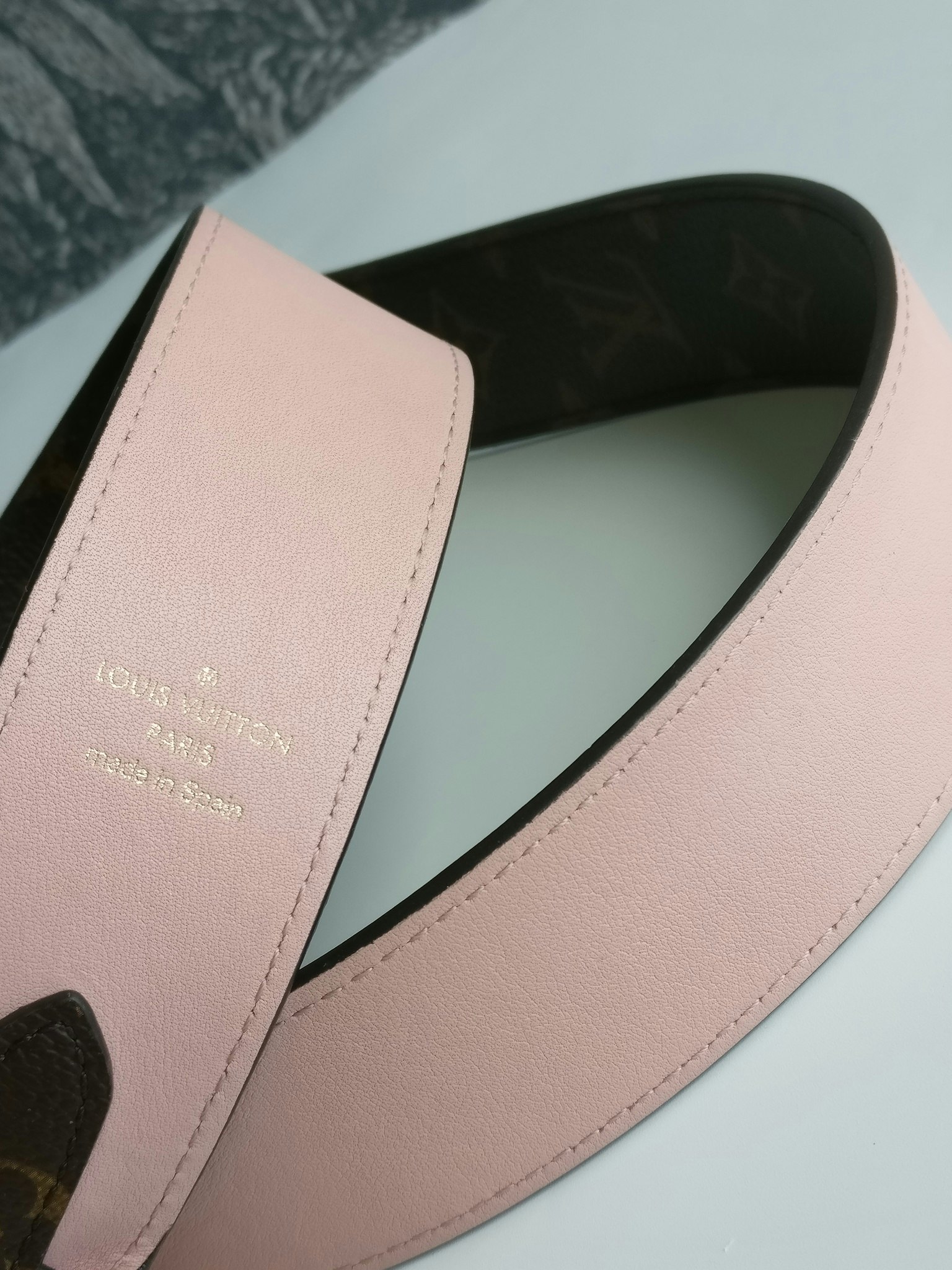 Louis Vuitton Shoulder Strap Monogram Rose Poudre