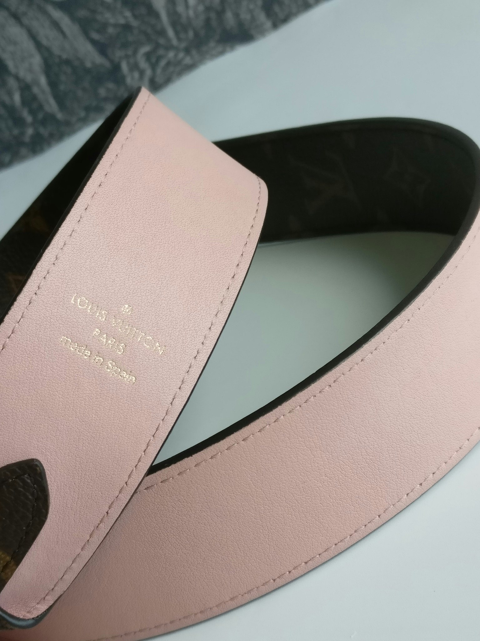 Louis Vuitton Shoulder Strap Monogram Rose Poudre