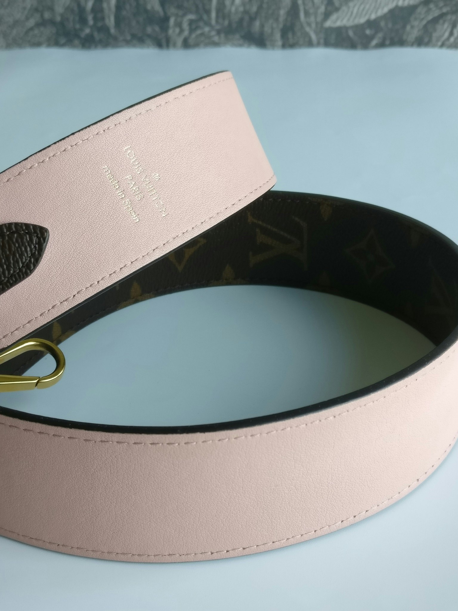 Louis Vuitton Shoulder Strap Monogram Rose Poudre