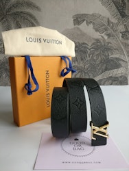 Louis Vuitton LV Iconic 30mm Reversible belt empreinte