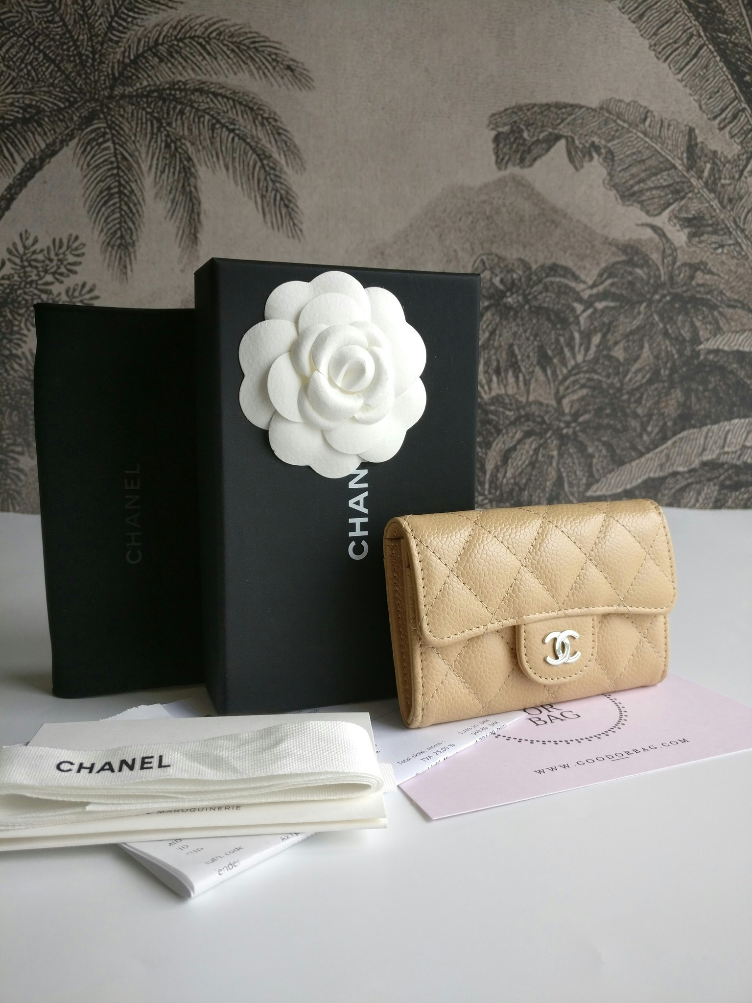 Chanel Classic Flap Card Case Wallet