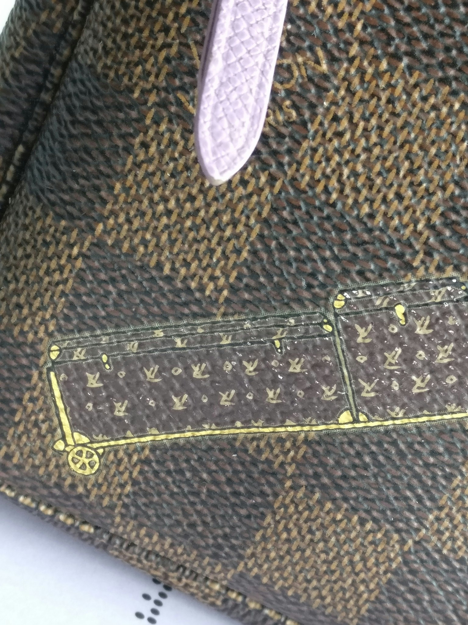 Louis Vuitton Illustre Mini Pochette Bellboy