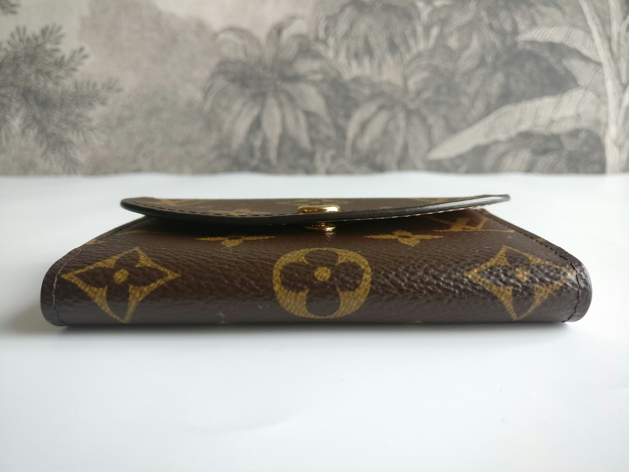 Rosalie Coin Purse monogram rose ballerine