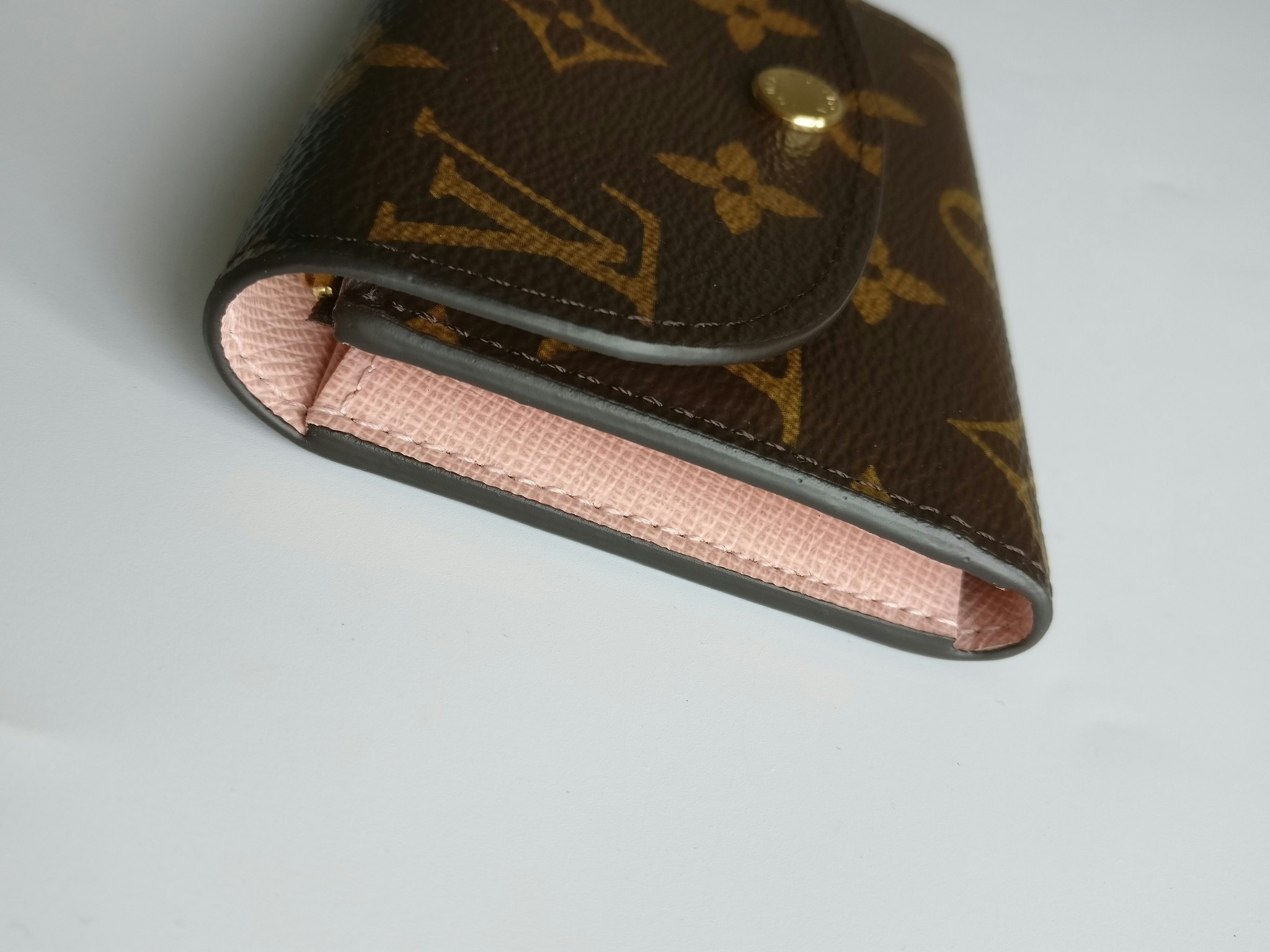 Rosalie Coin Purse monogram rose ballerine