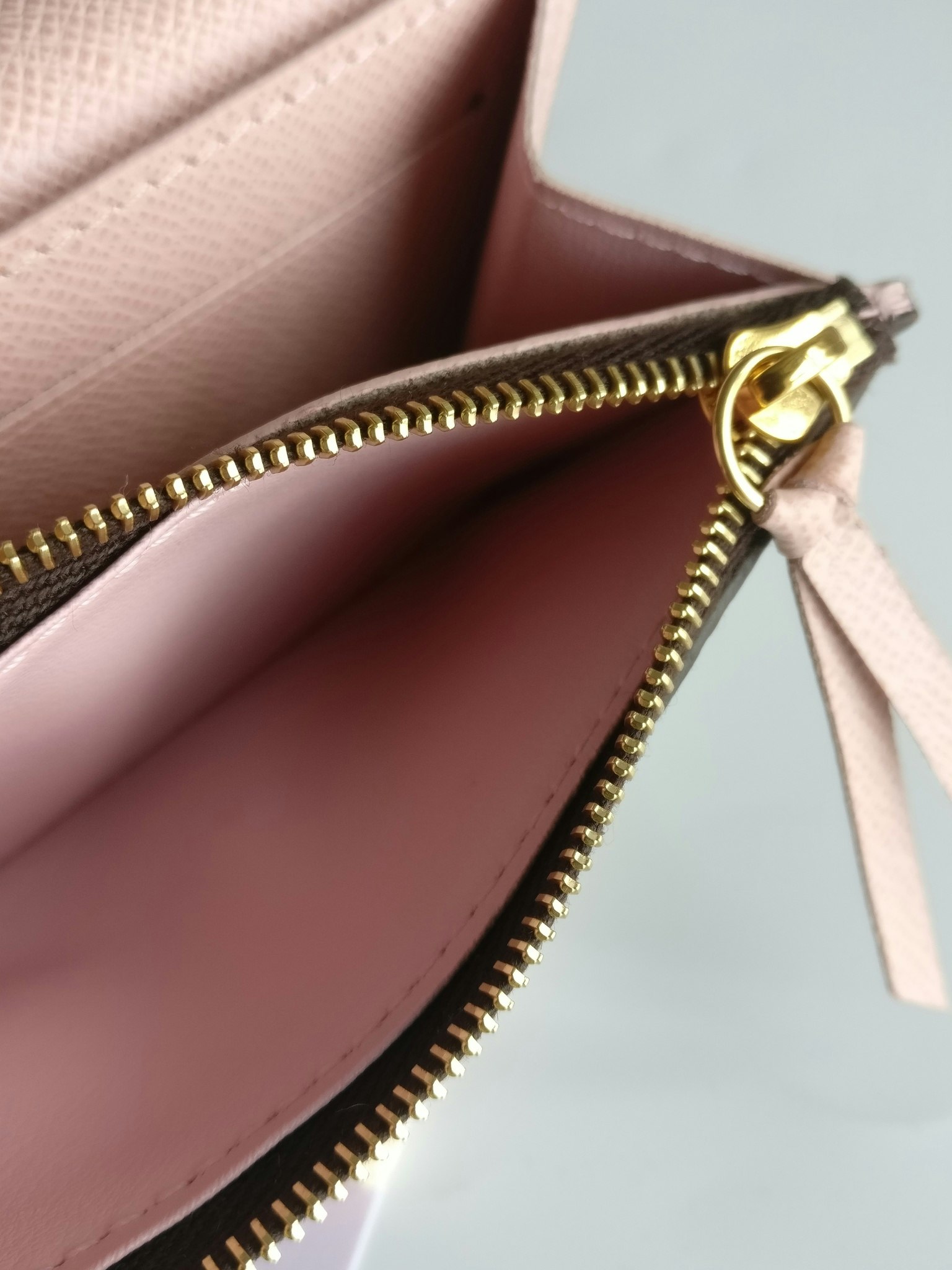 Rosalie Coin Purse monogram rose ballerine