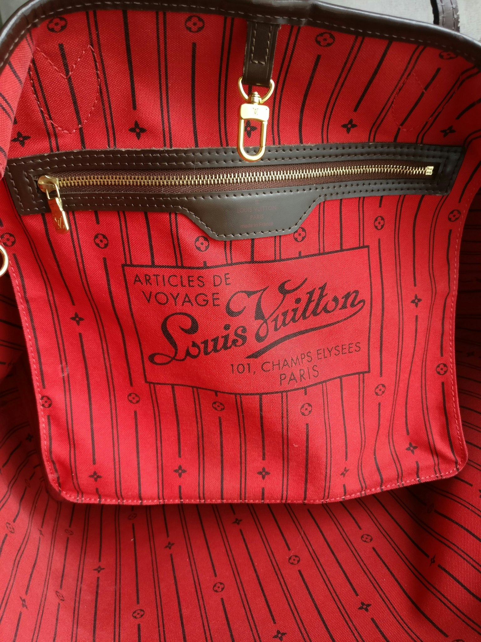 Louis Vuitton Neverfull GM damier ebene