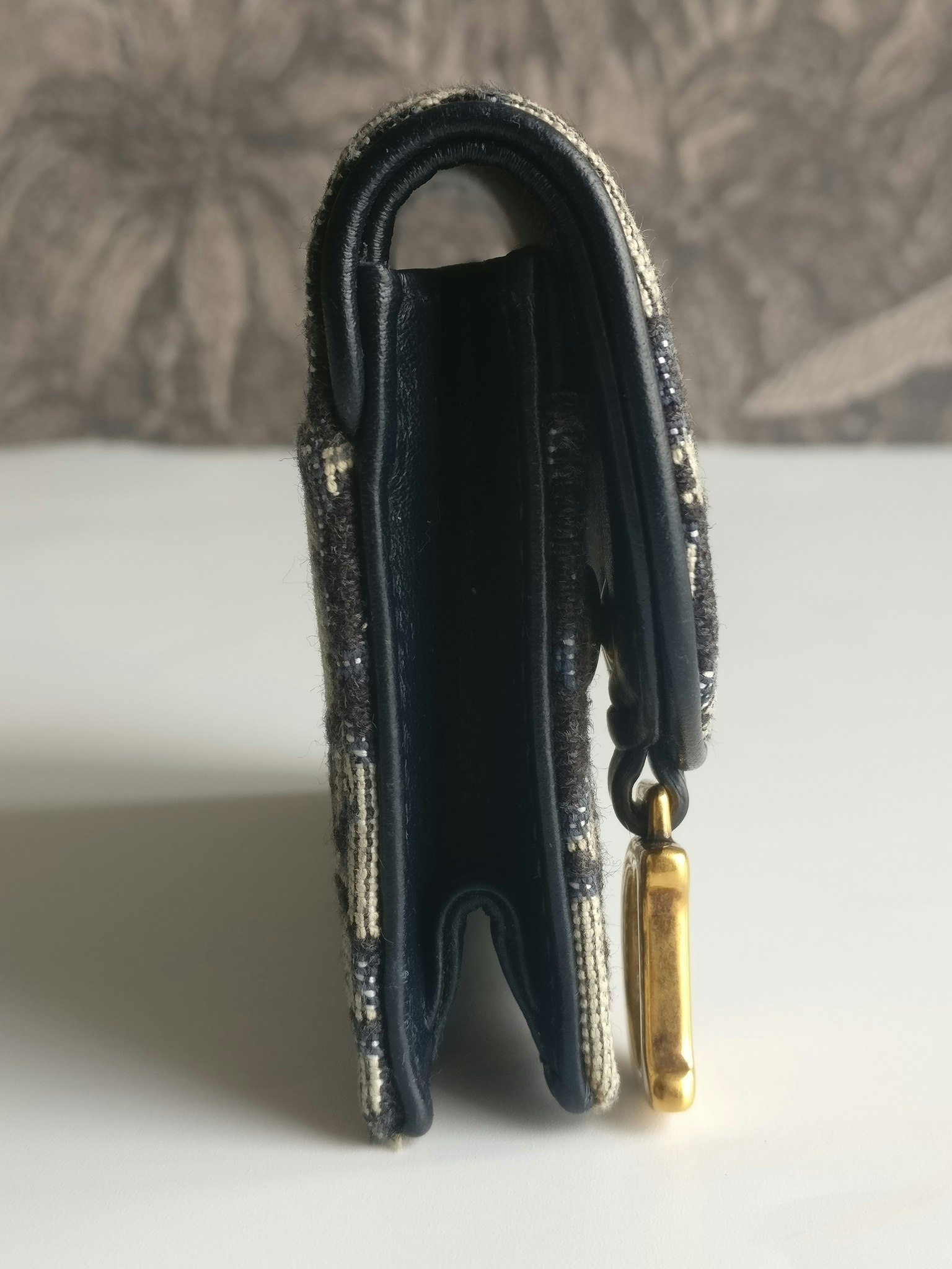 Dior Saddle Oblique Card Holder wallet
