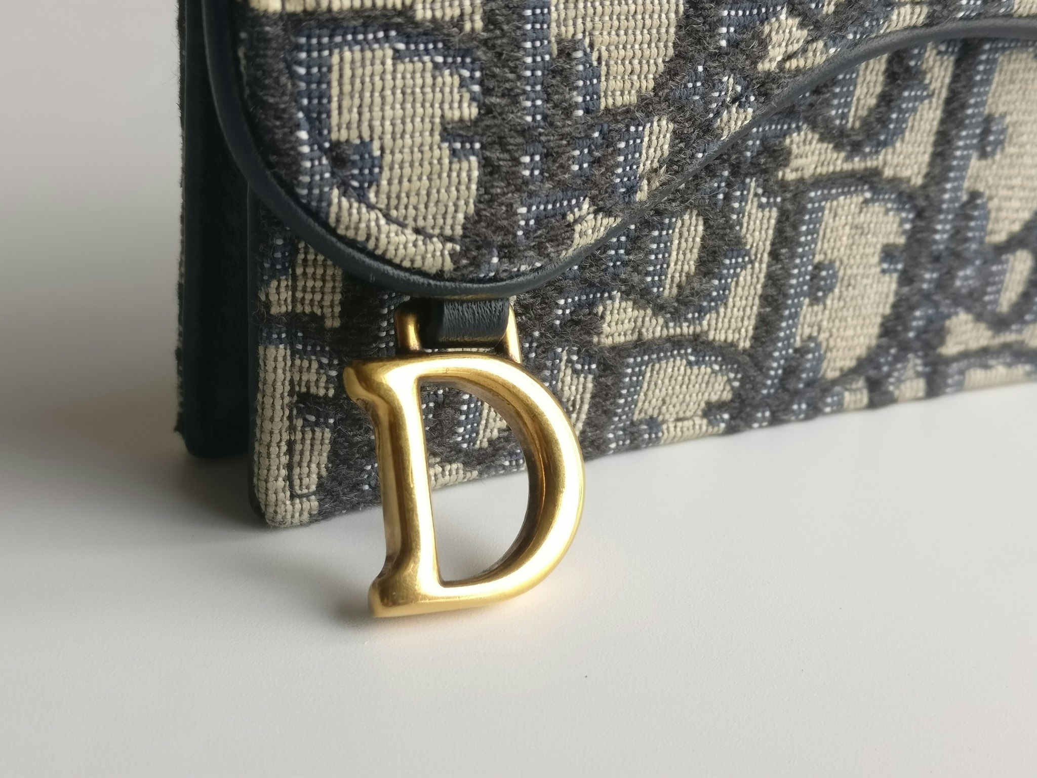 Dior Saddle Oblique Card Holder wallet