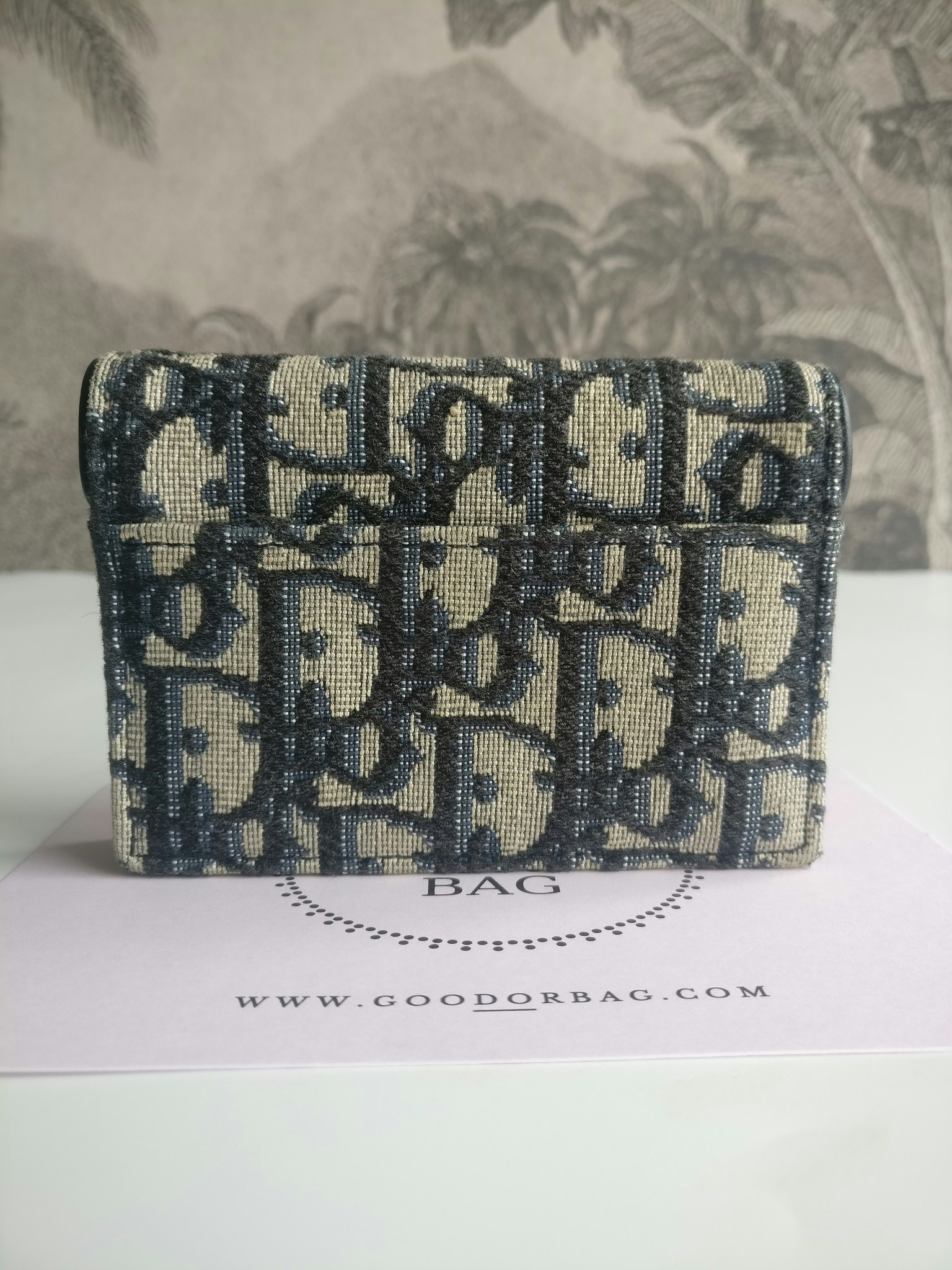 Dior Saddle Oblique Card Holder wallet