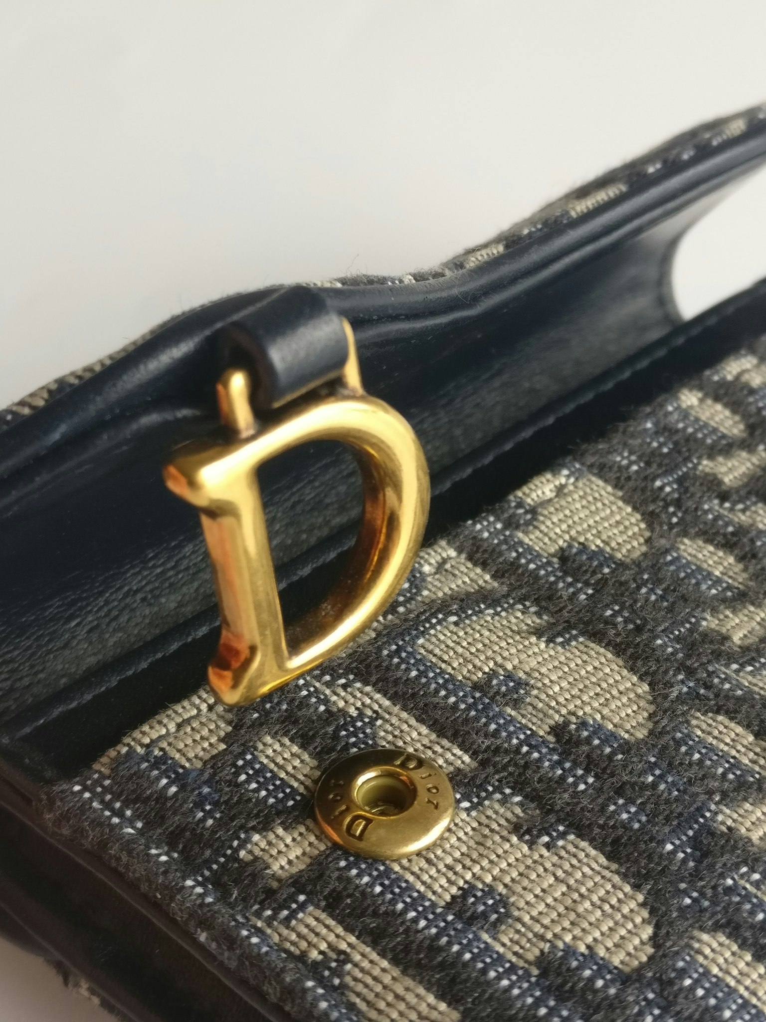Dior Saddle Oblique Card Holder wallet
