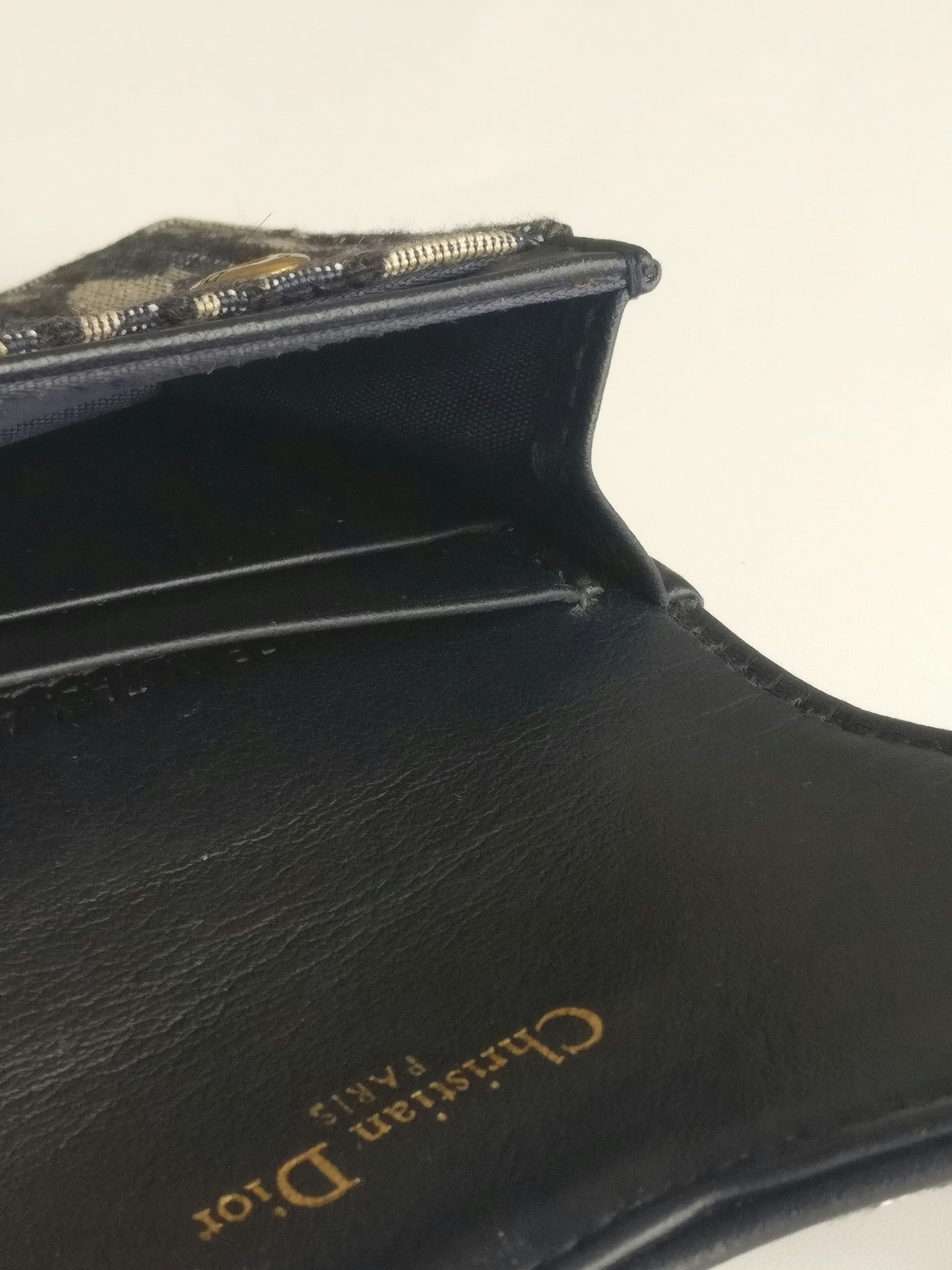 Dior Saddle Oblique Card Holder wallet