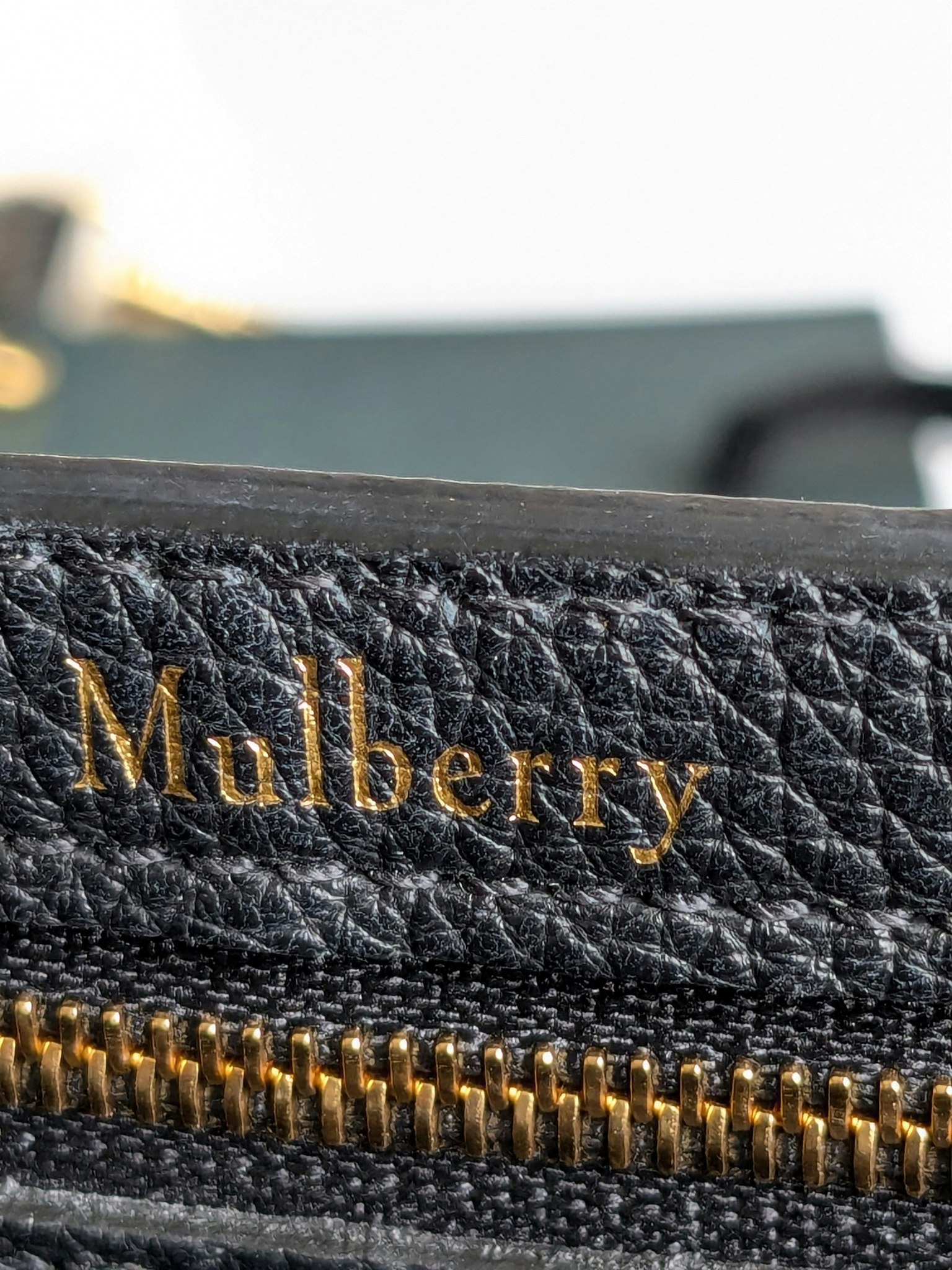 Mulberry Small Bayswater Heavy Grain