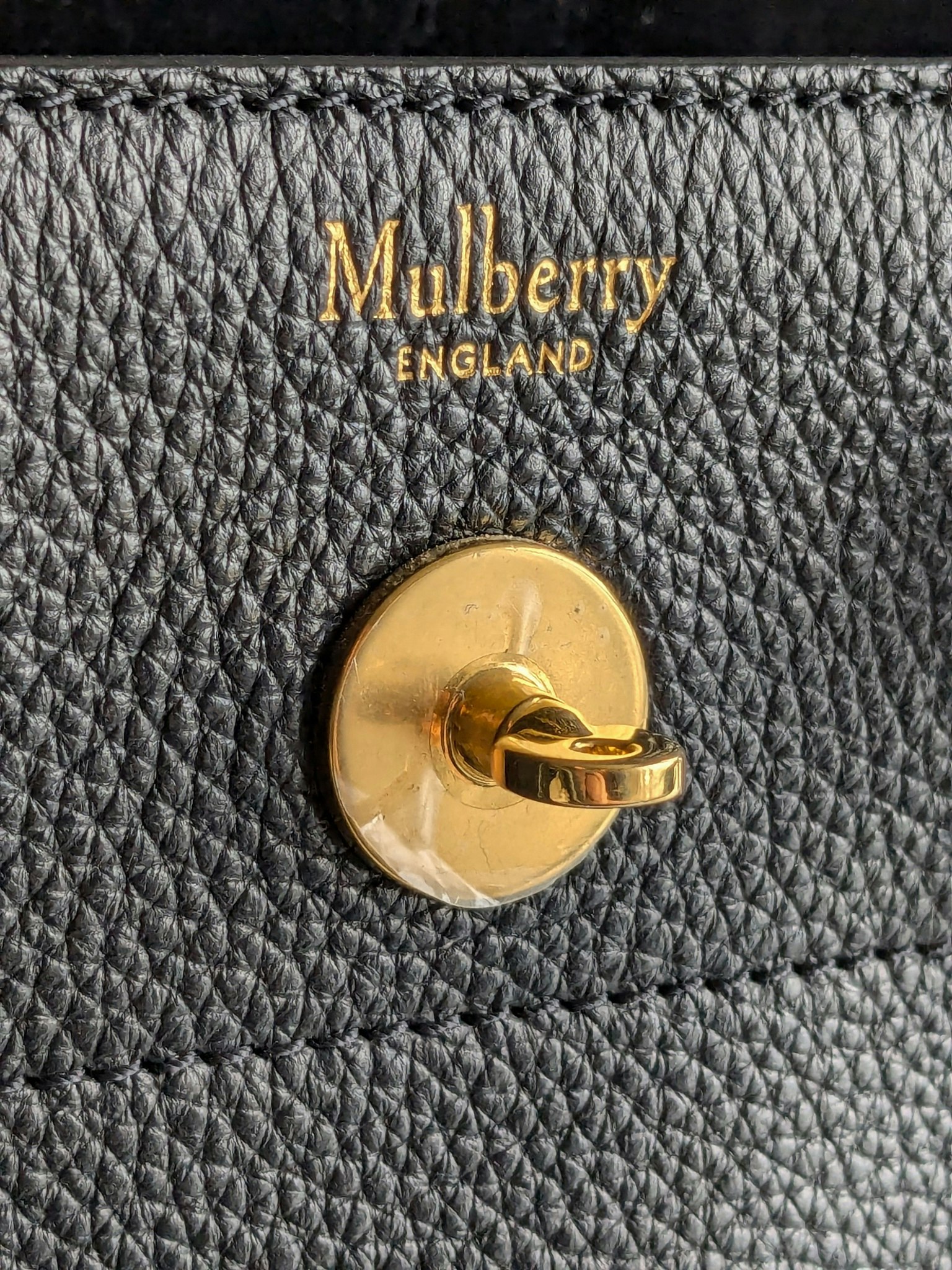 Mulberry Small Bayswater Heavy Grain