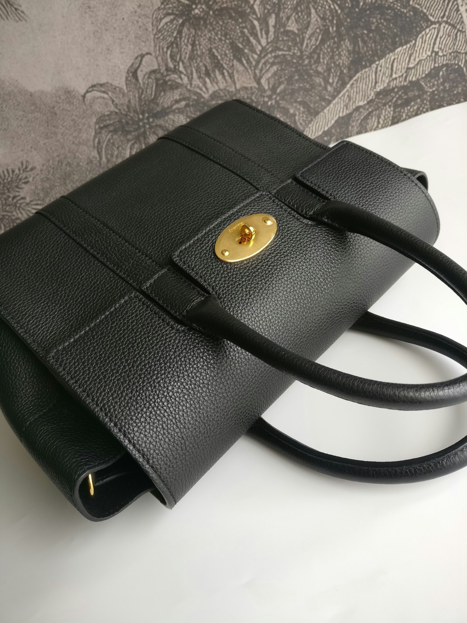 Mulberry Small Bayswater Heavy Grain