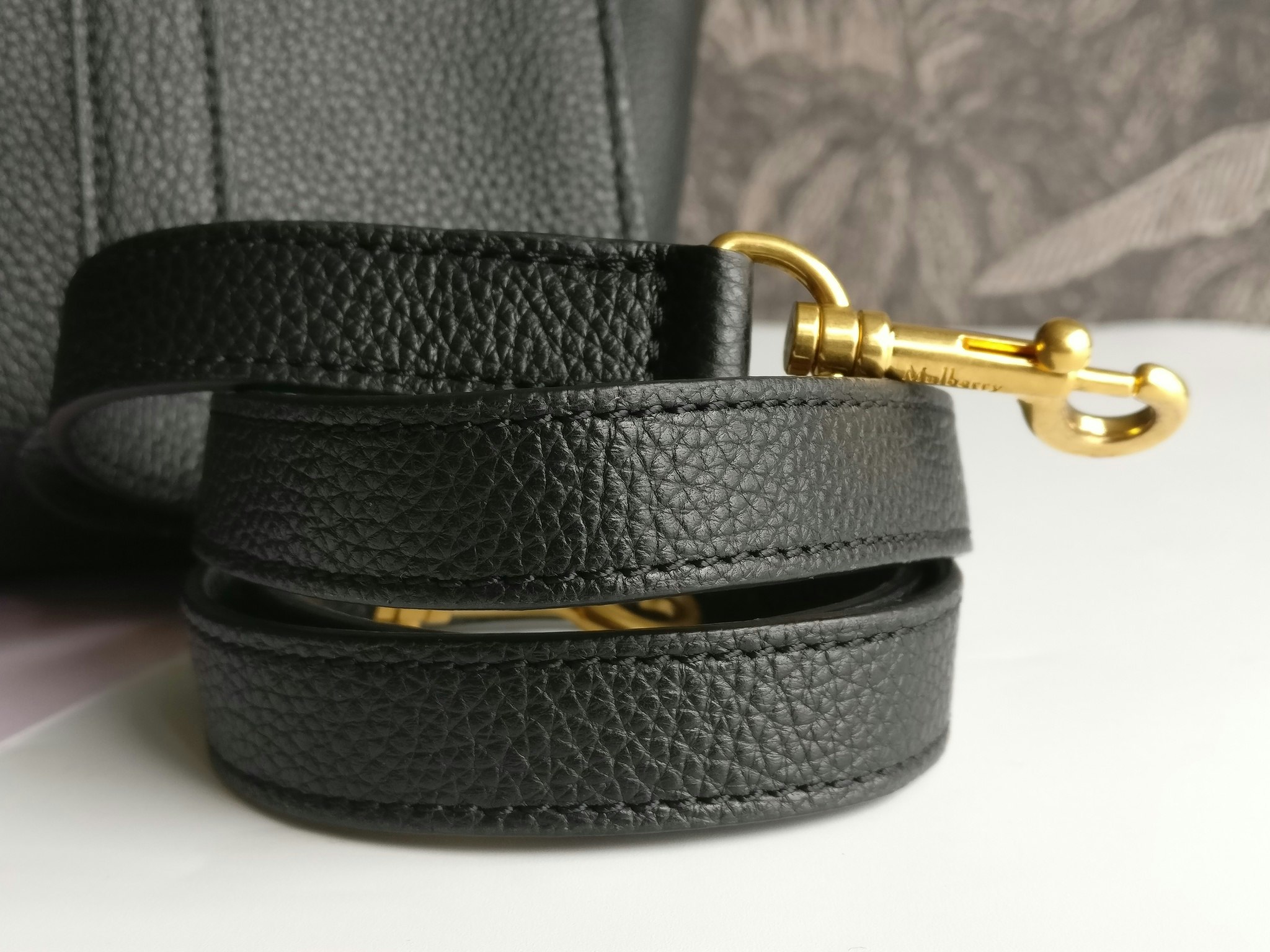 Mulberry Small Bayswater Heavy Grain