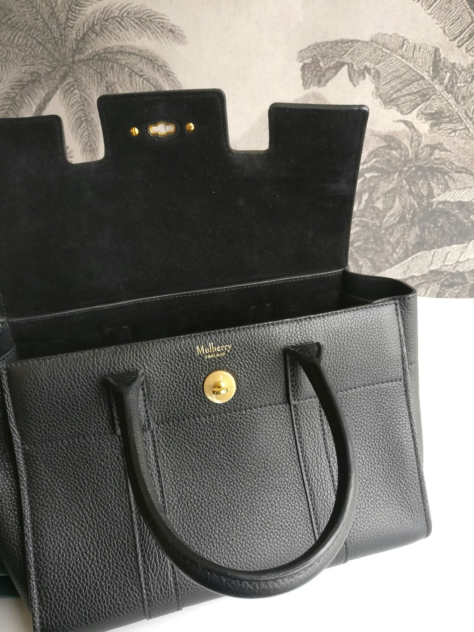 Mulberry Small Bayswater Heavy Grain