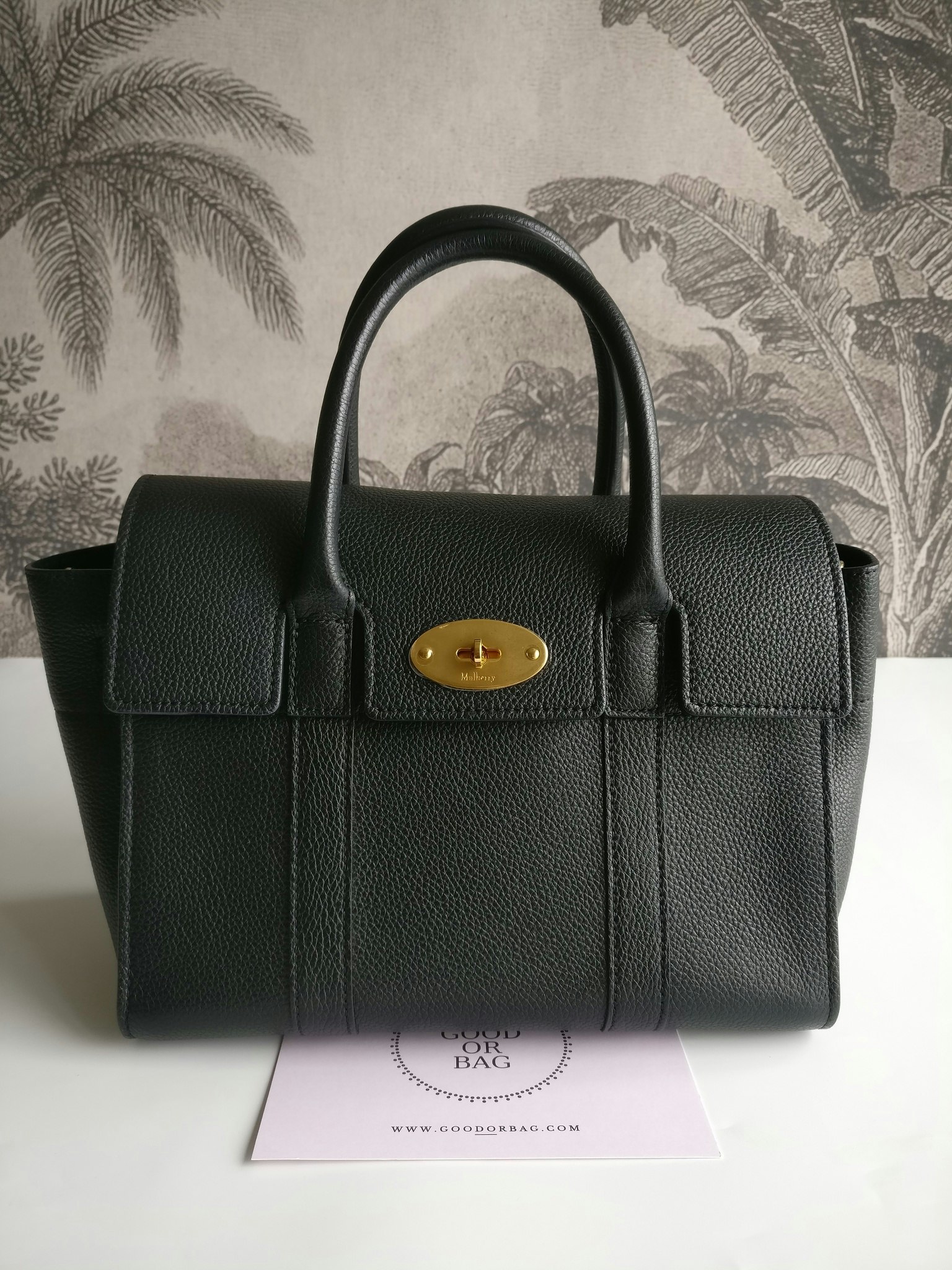 Mulberry Small Bayswater Heavy Grain
