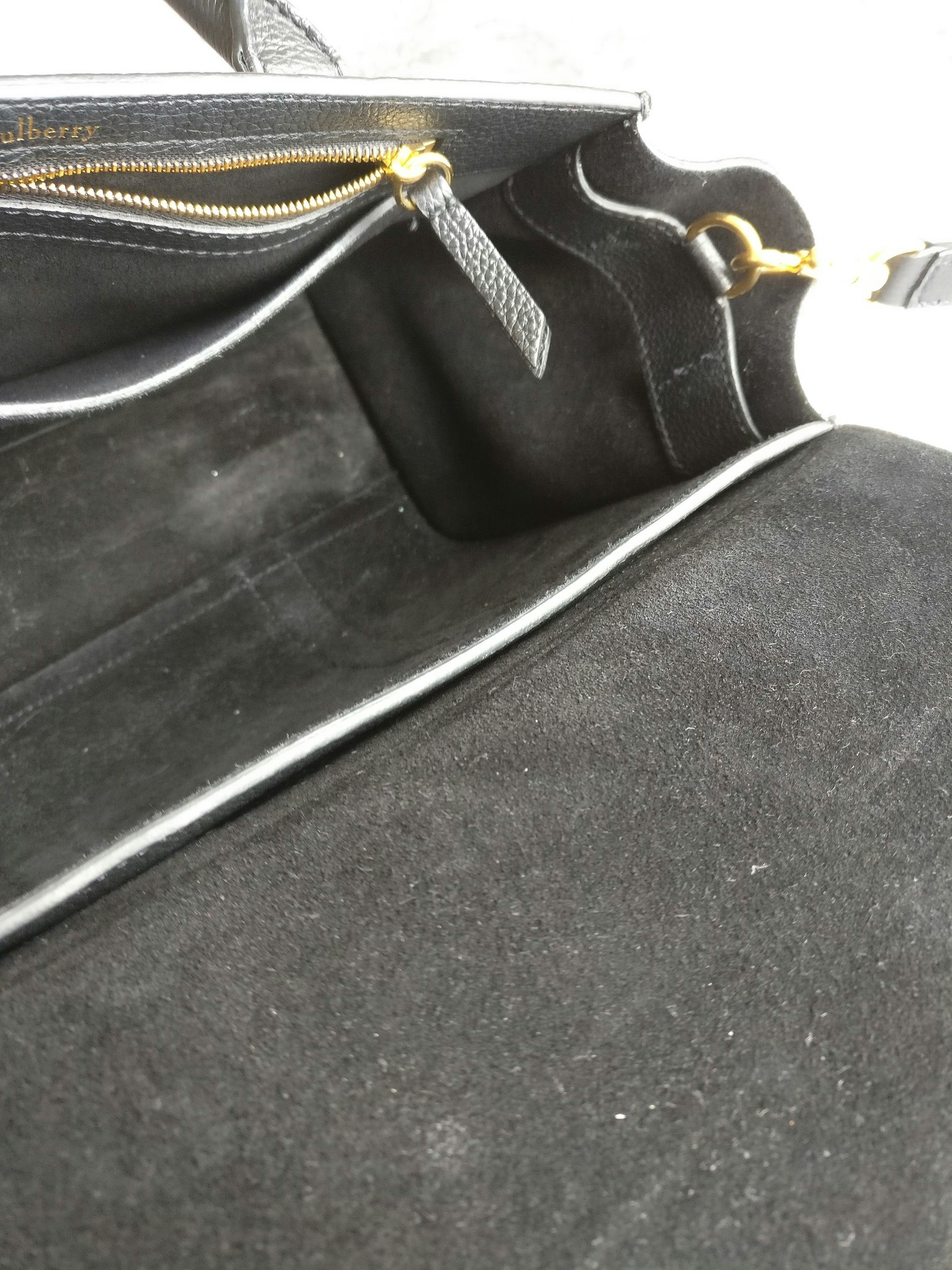 Mulberry Small Bayswater Heavy Grain