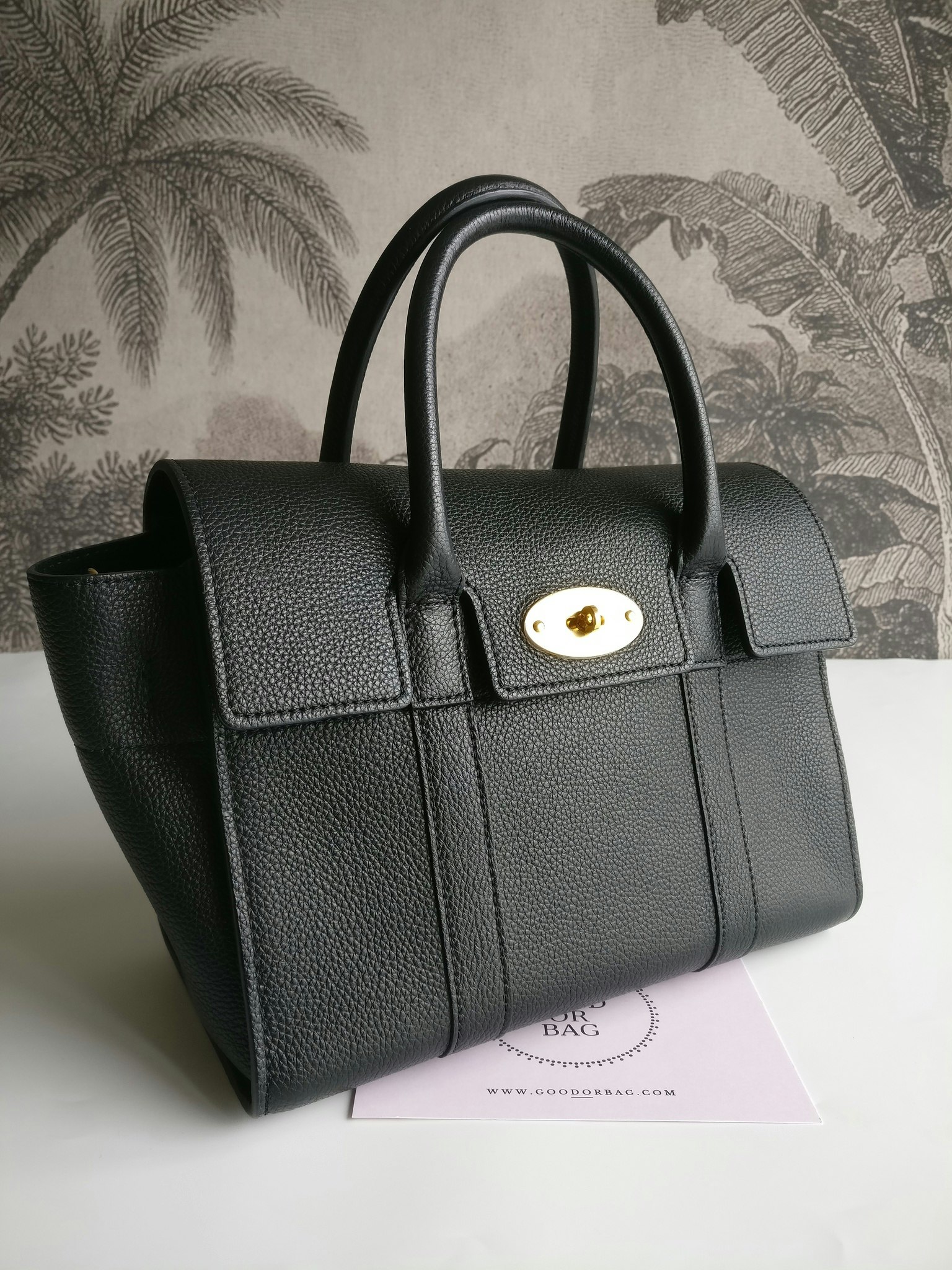 Mulberry Small Bayswater Heavy Grain