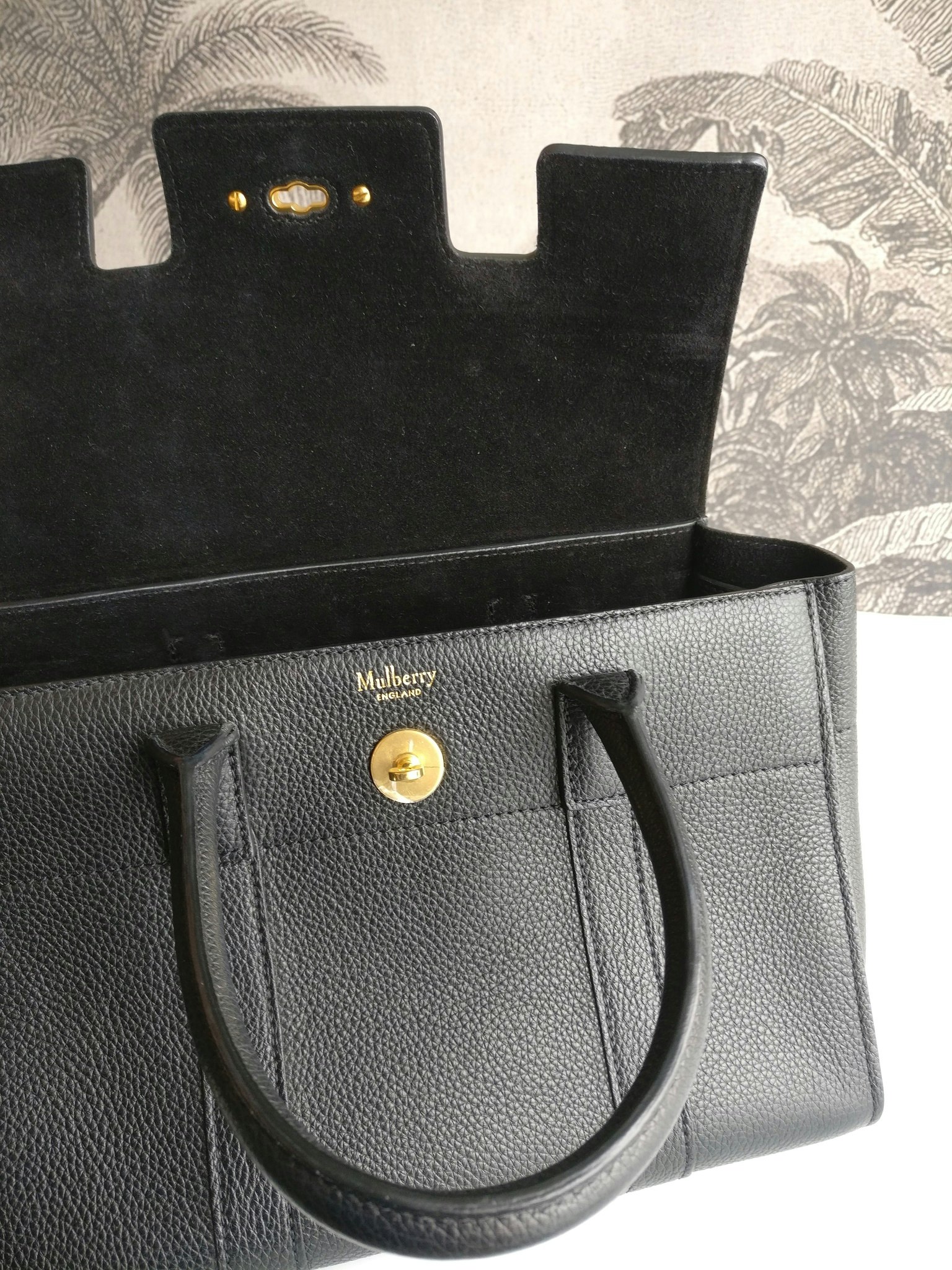 Mulberry Small Bayswater Heavy Grain