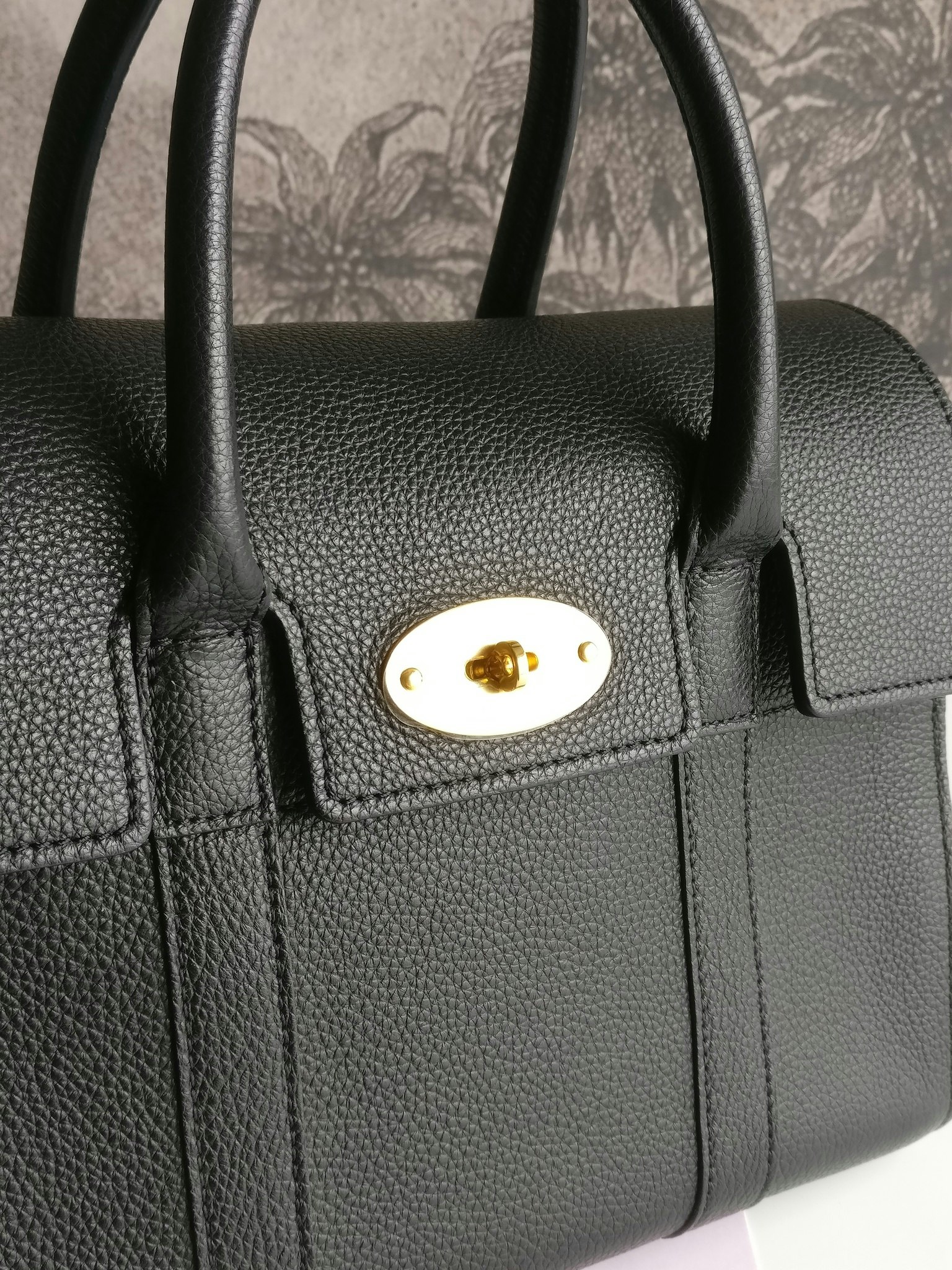 Mulberry Small Bayswater Heavy Grain