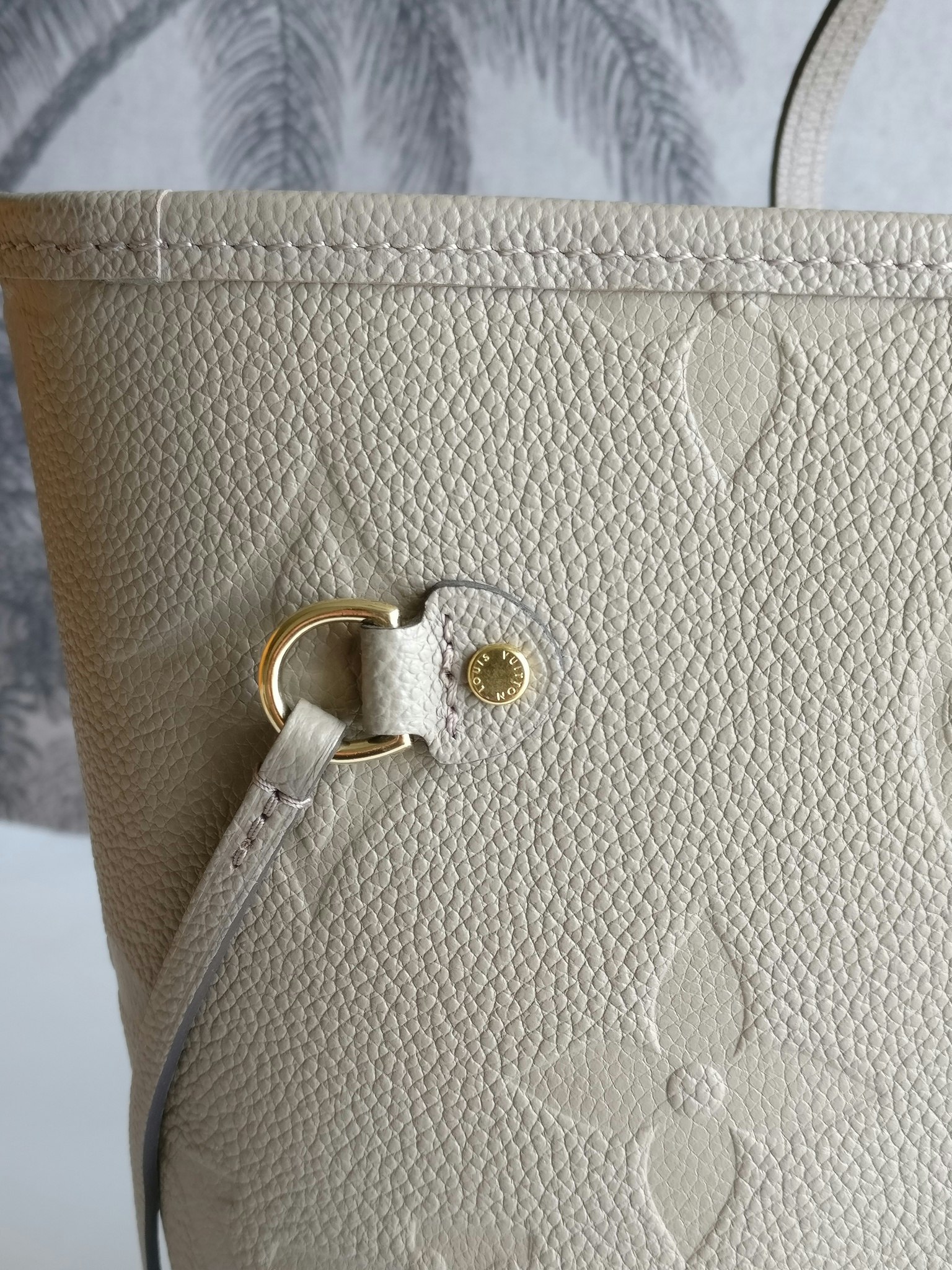 Louis Vuitton Neverfull MM empreinte Dune