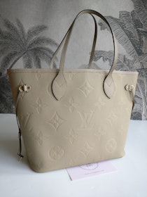 Louis Vuitton Neverfull MM empreinte Dune