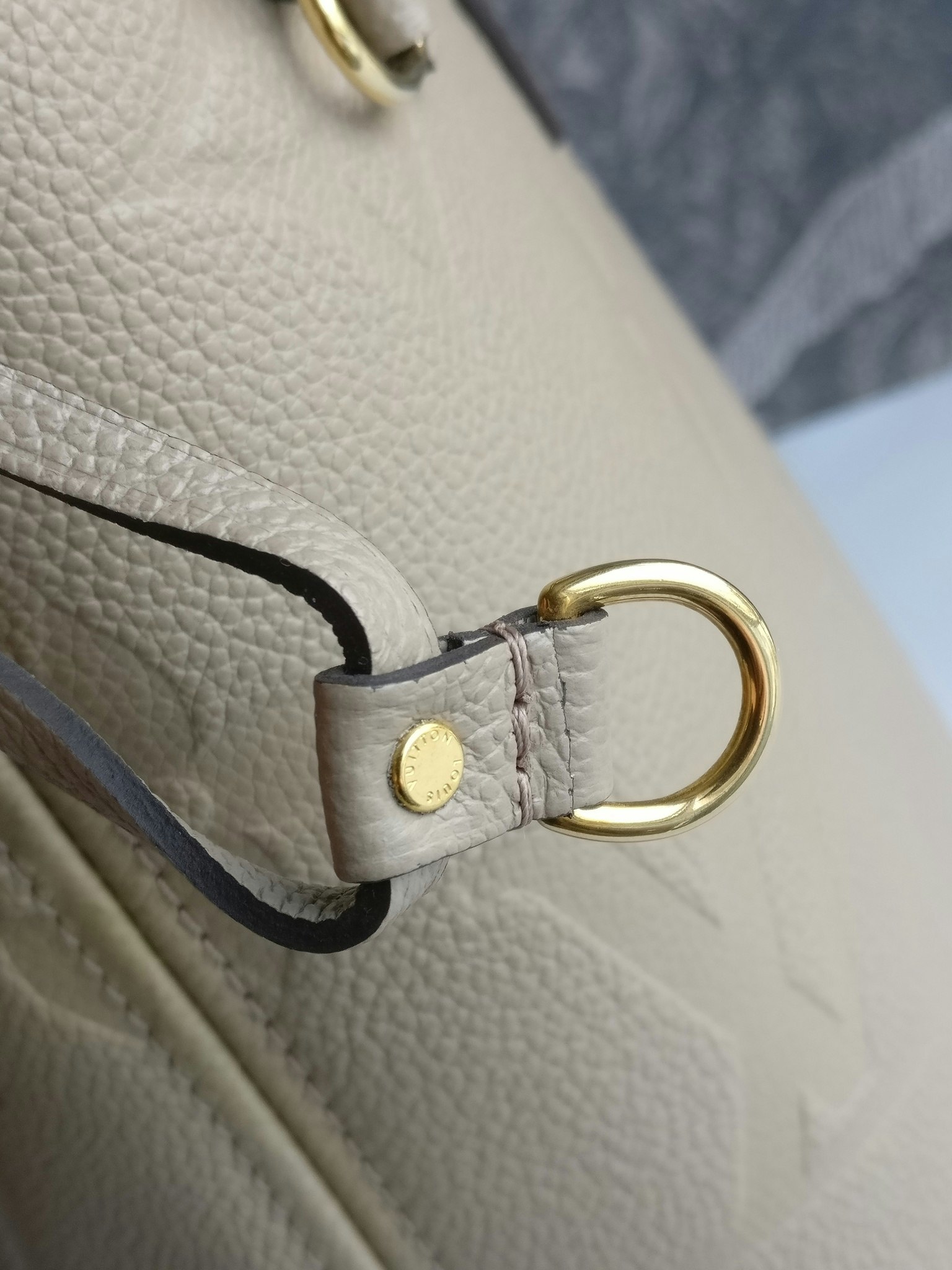 Louis Vuitton Neverfull MM empreinte Dune