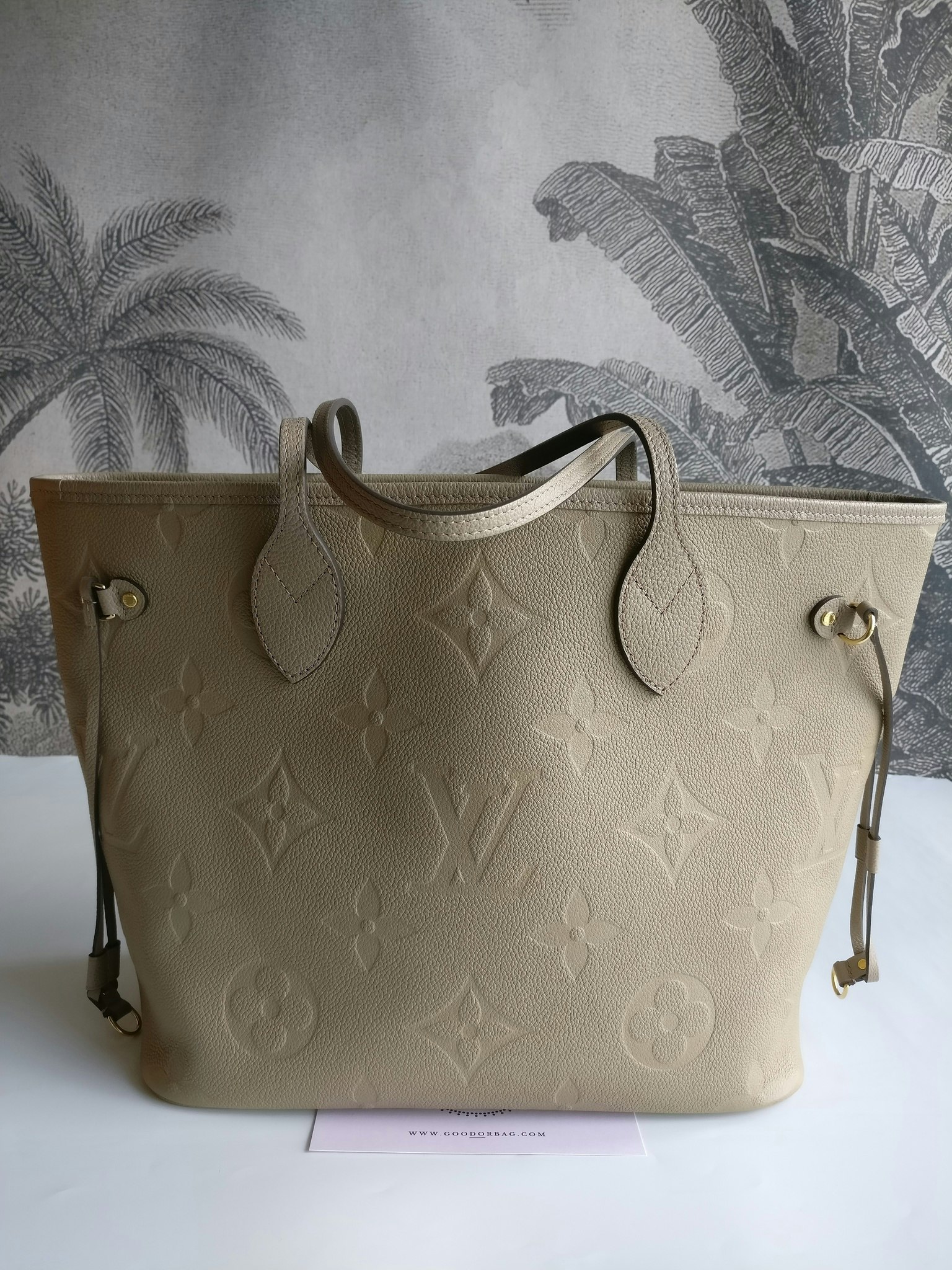 Louis Vuitton Neverfull MM empreinte Dune