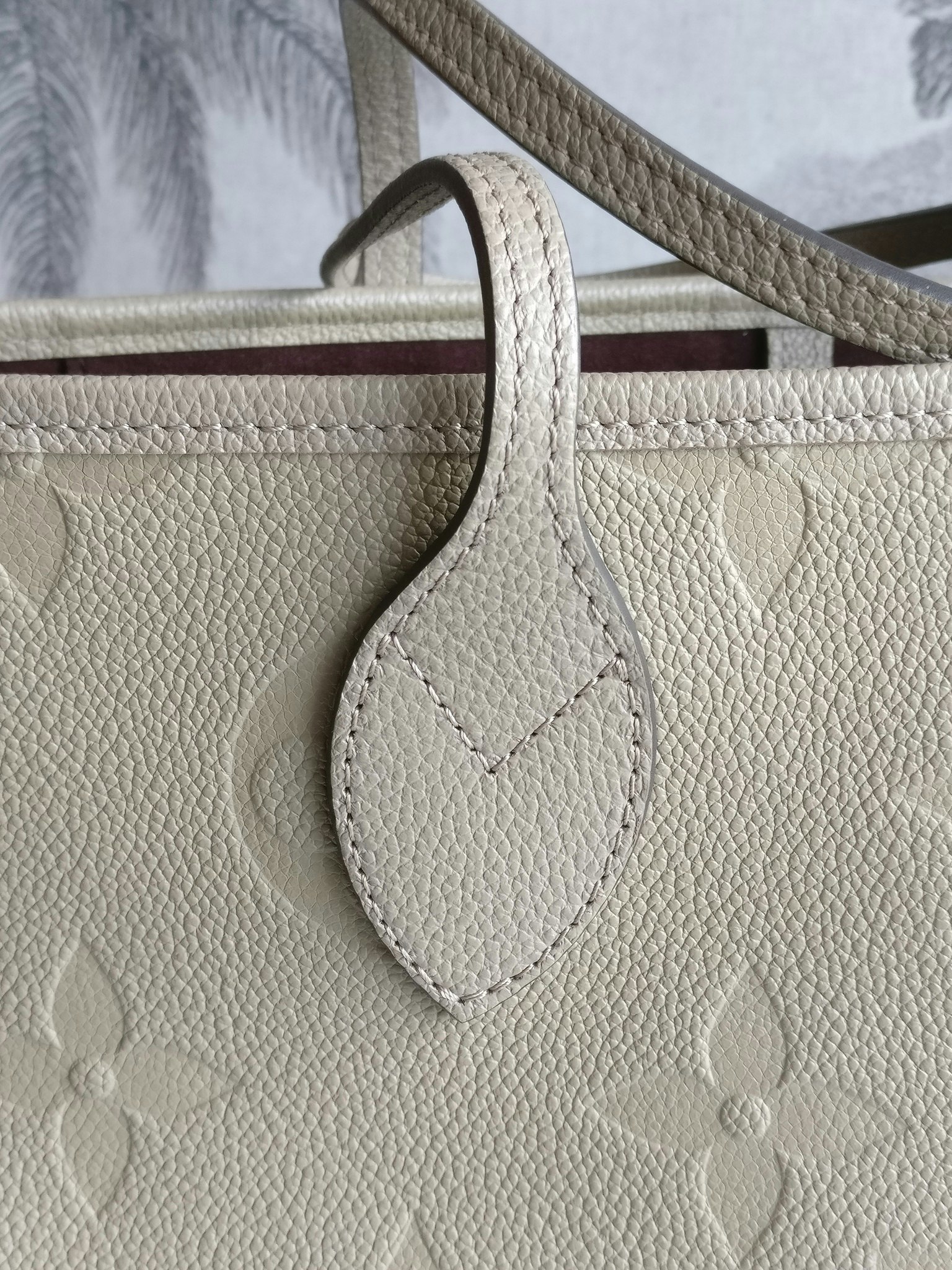 Louis Vuitton Neverfull MM empreinte Dune