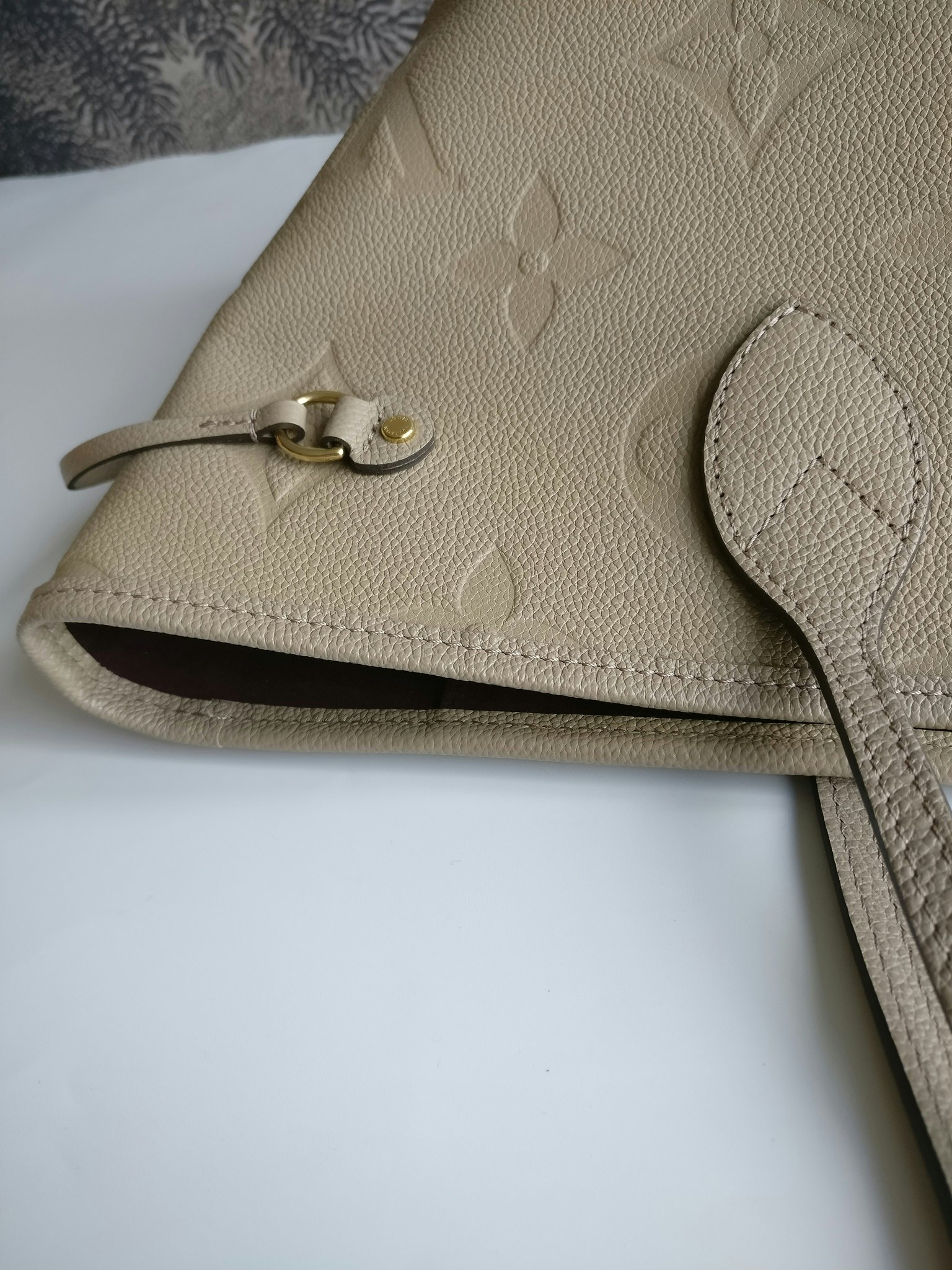 Louis Vuitton Neverfull MM empreinte Dune